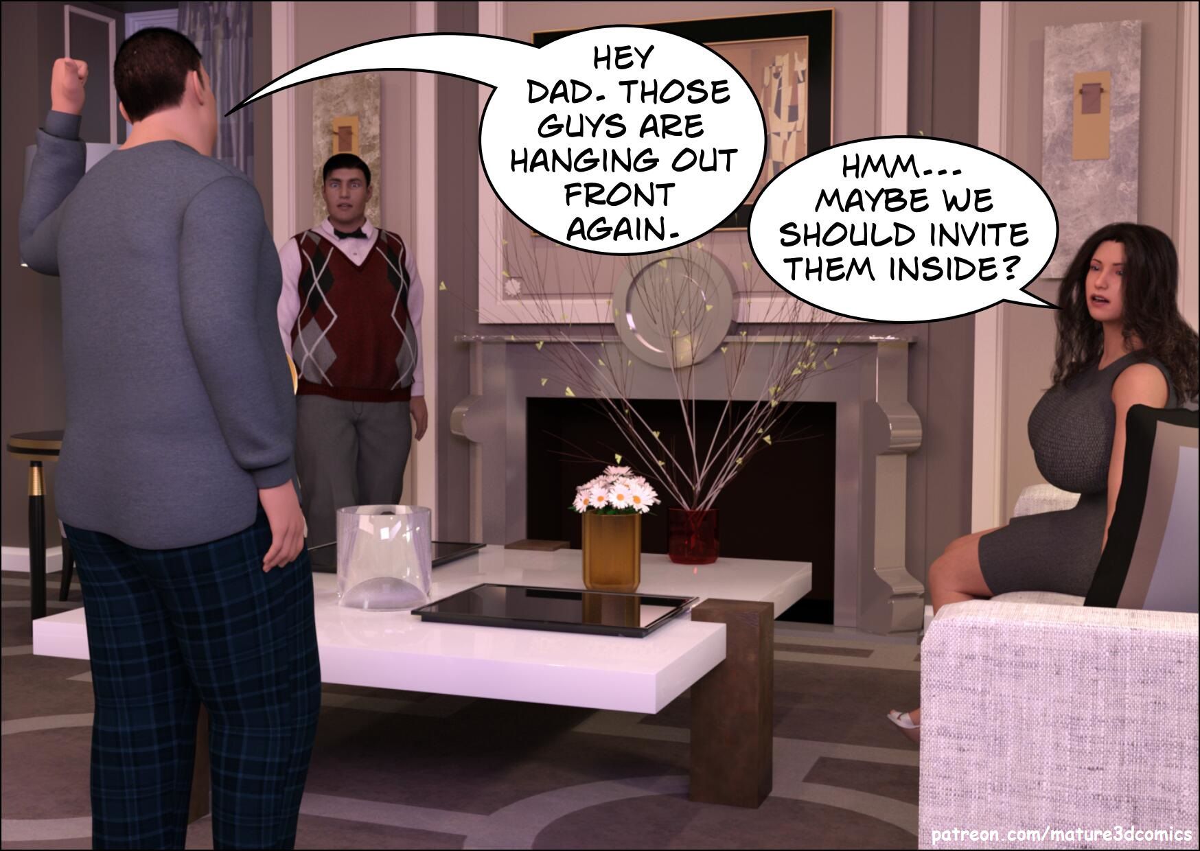 Widow [Mature3DComics] 1 . Widow - Chapter 1 [Mature3DComics] – page 4