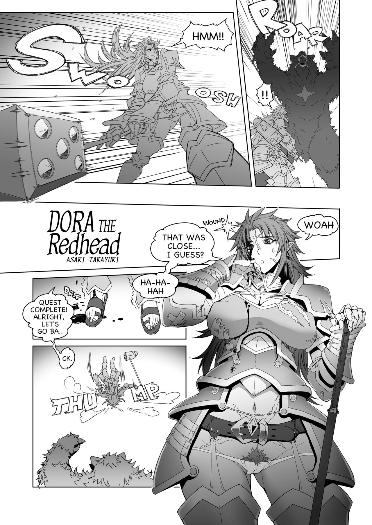 Dora the Readhead [Asaki Takayuki] 1 . Dora the Readhead - Chapter 1 [Asaki Takayuki] – page 2