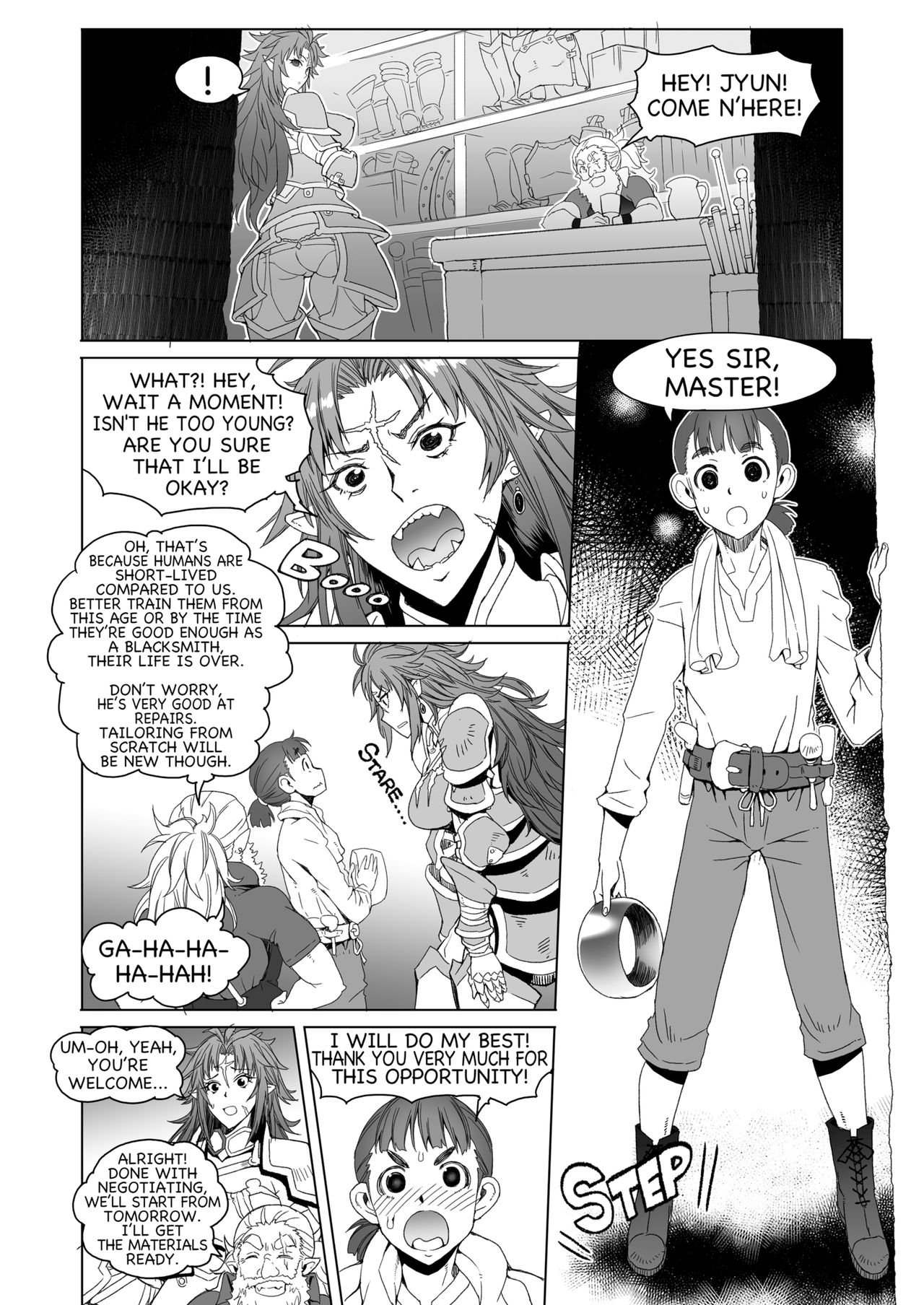 Dora the Readhead [Asaki Takayuki] 1 . Dora the Readhead - Chapter 1 [Asaki Takayuki] – page 4