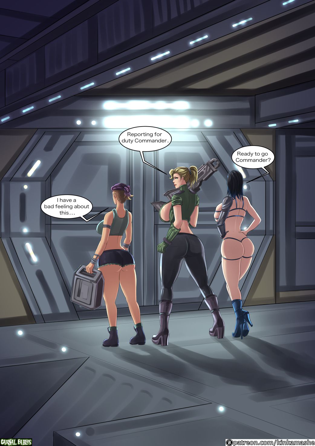 Protectron Squad Alpha [Kinkamashe] 1 . Protectron Squad Alpha - Chapter 1 [Kinkamashe] – page 9