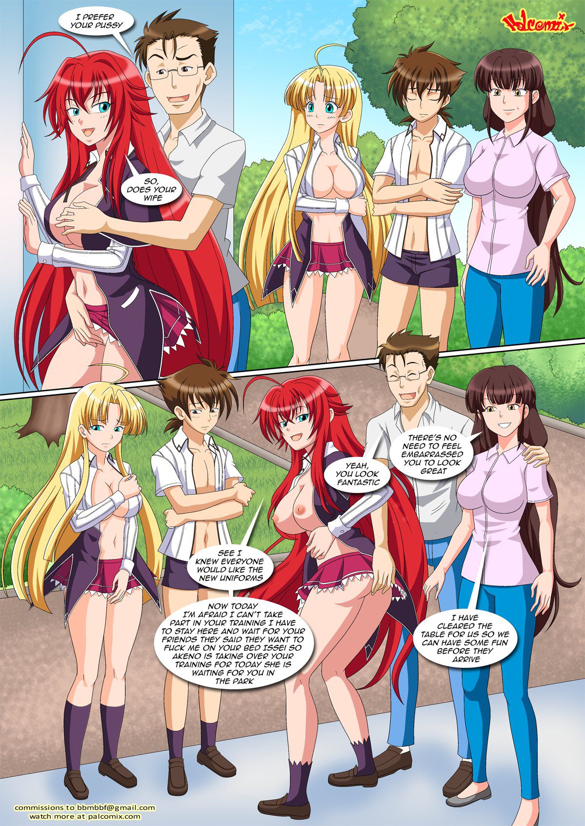 Subjugation Before Liberation (High School DxD) [Palcomix] 2 . Liberation Before Subjugation - Chapter 2 (High School DxD) [Palcomix] – page 3