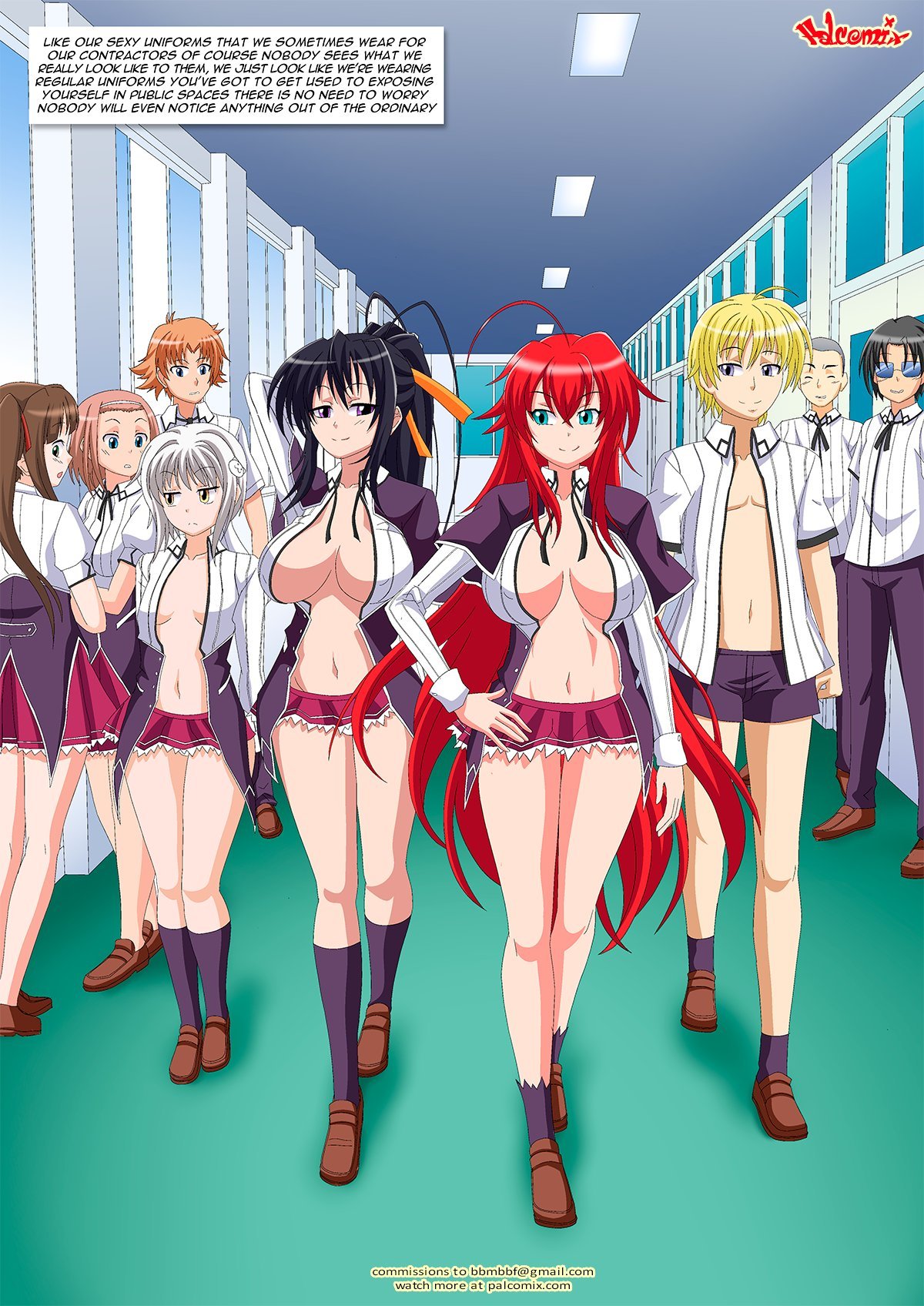 Subjugation Before Liberation (High School DxD) [Palcomix] 1 . Subjugation Before Liberation - Chapter 1 (High School DxD) [Palcomix] – page 10