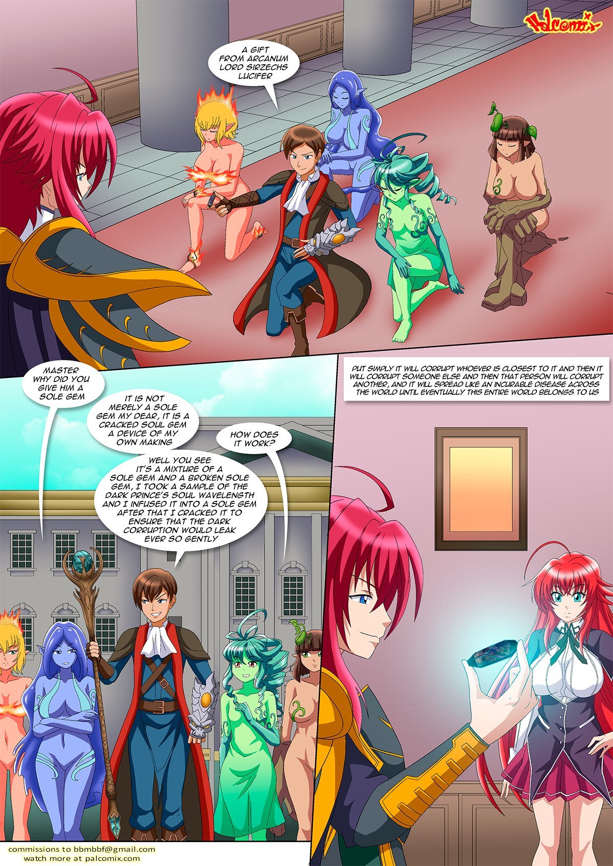 Subjugation Before Liberation (High School DxD) [Palcomix] 1 . Subjugation Before Liberation - Chapter 1 (High School DxD) [Palcomix] – page 2