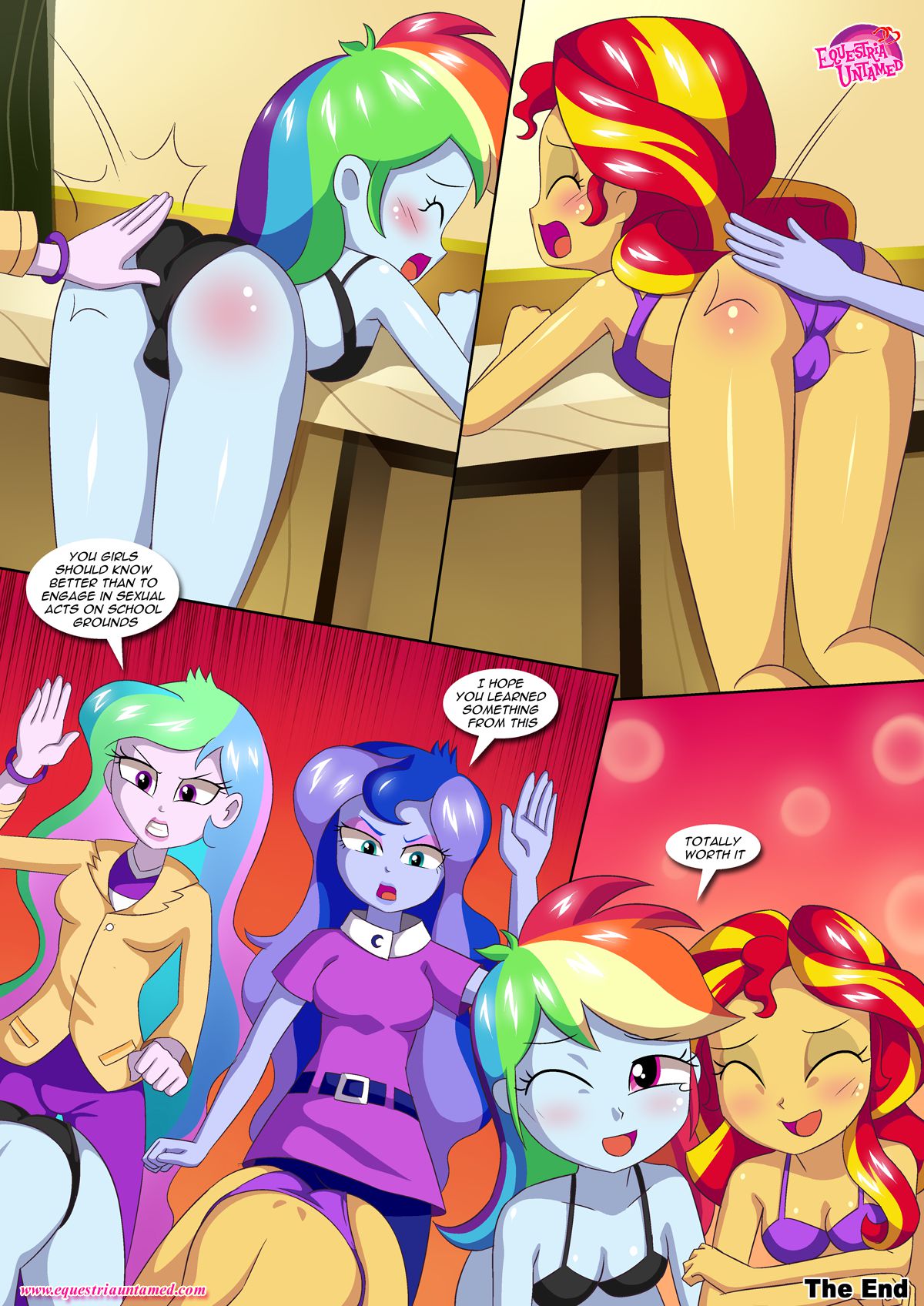 Physical Education (My Little Pony – Equestria Girls) [Palcomix] 1 . Physical Education - Chapter 1 (My Little Pony - Equestria Girls) [Palcomix] – page 17
