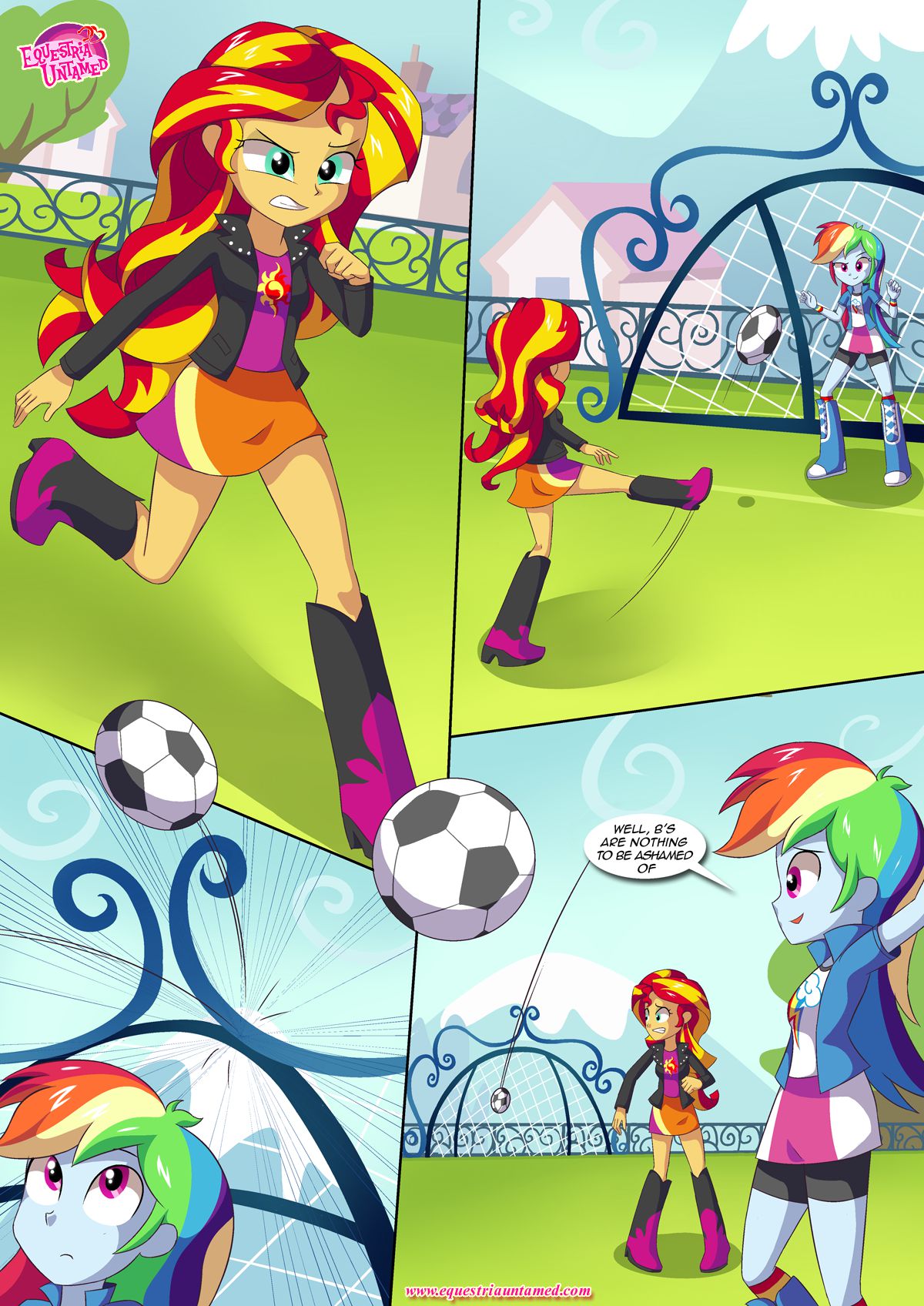 Physical Education (My Little Pony – Equestria Girls) [Palcomix] 1 . Physical Education - Chapter 1 (My Little Pony - Equestria Girls) [Palcomix] – page 3