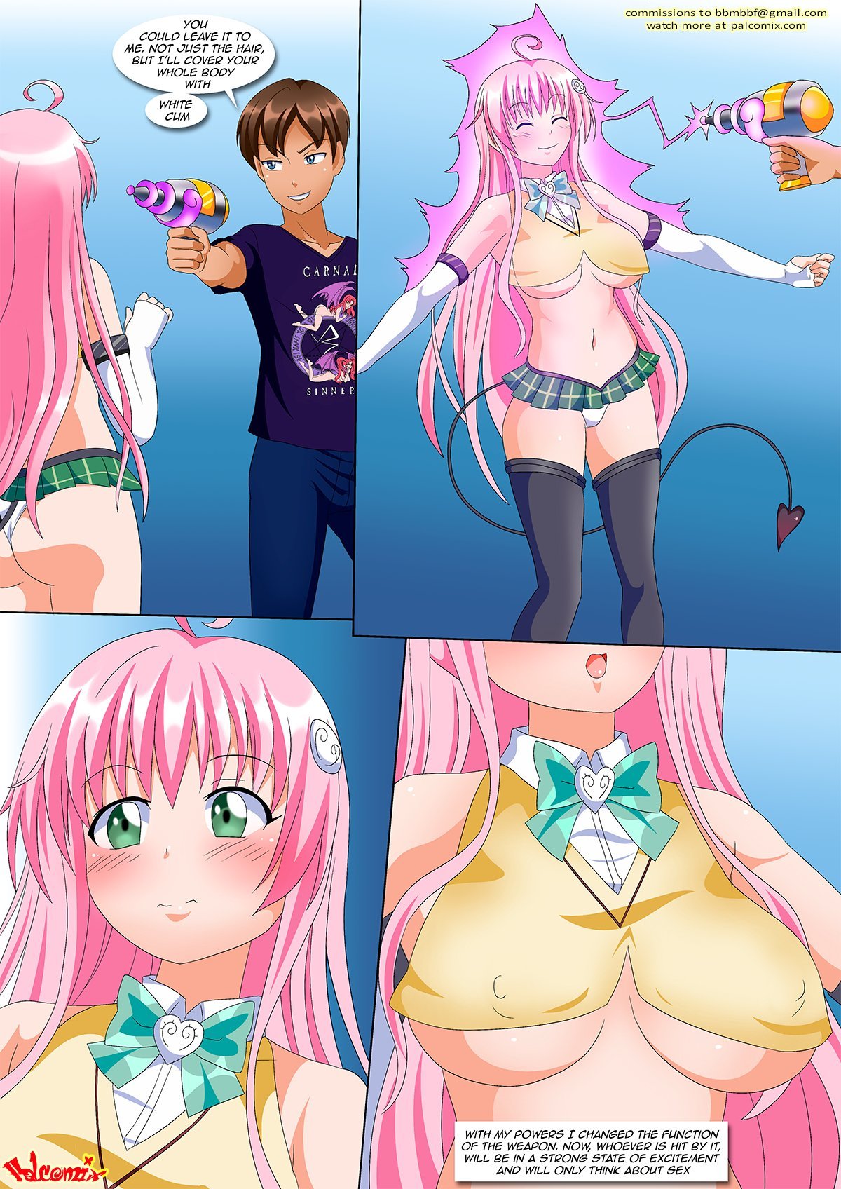 Ray Gun Of Lust (To Love-Ru) [Palcomix] 1 . Ray Gun Of Lust  - Chapter 1 (To Love-Ru) [Palcomix] – page 4