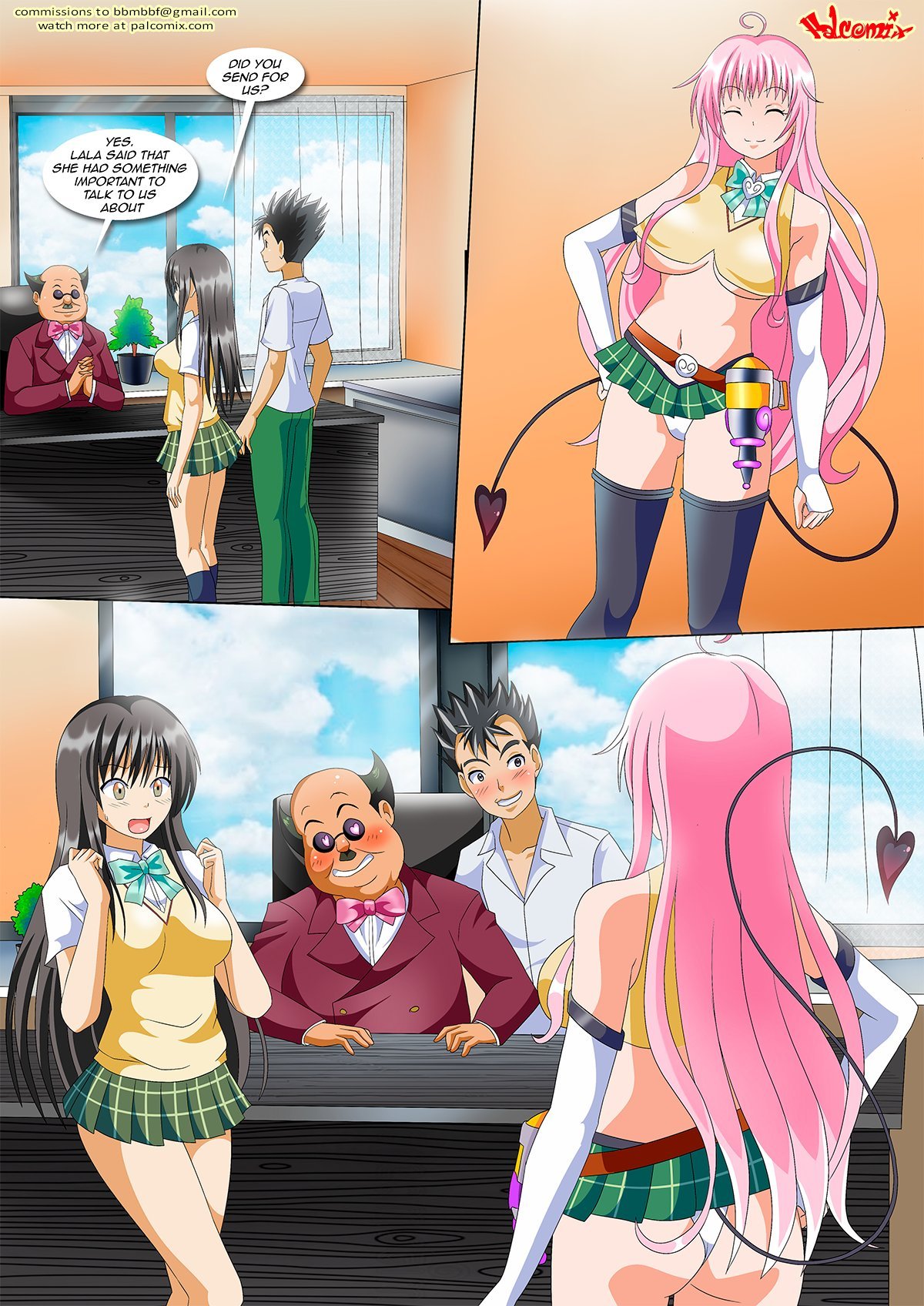 Ray Gun Of Lust (To Love-Ru) [Palcomix] 1 . Ray Gun Of Lust  - Chapter 1 (To Love-Ru) [Palcomix] – page 7
