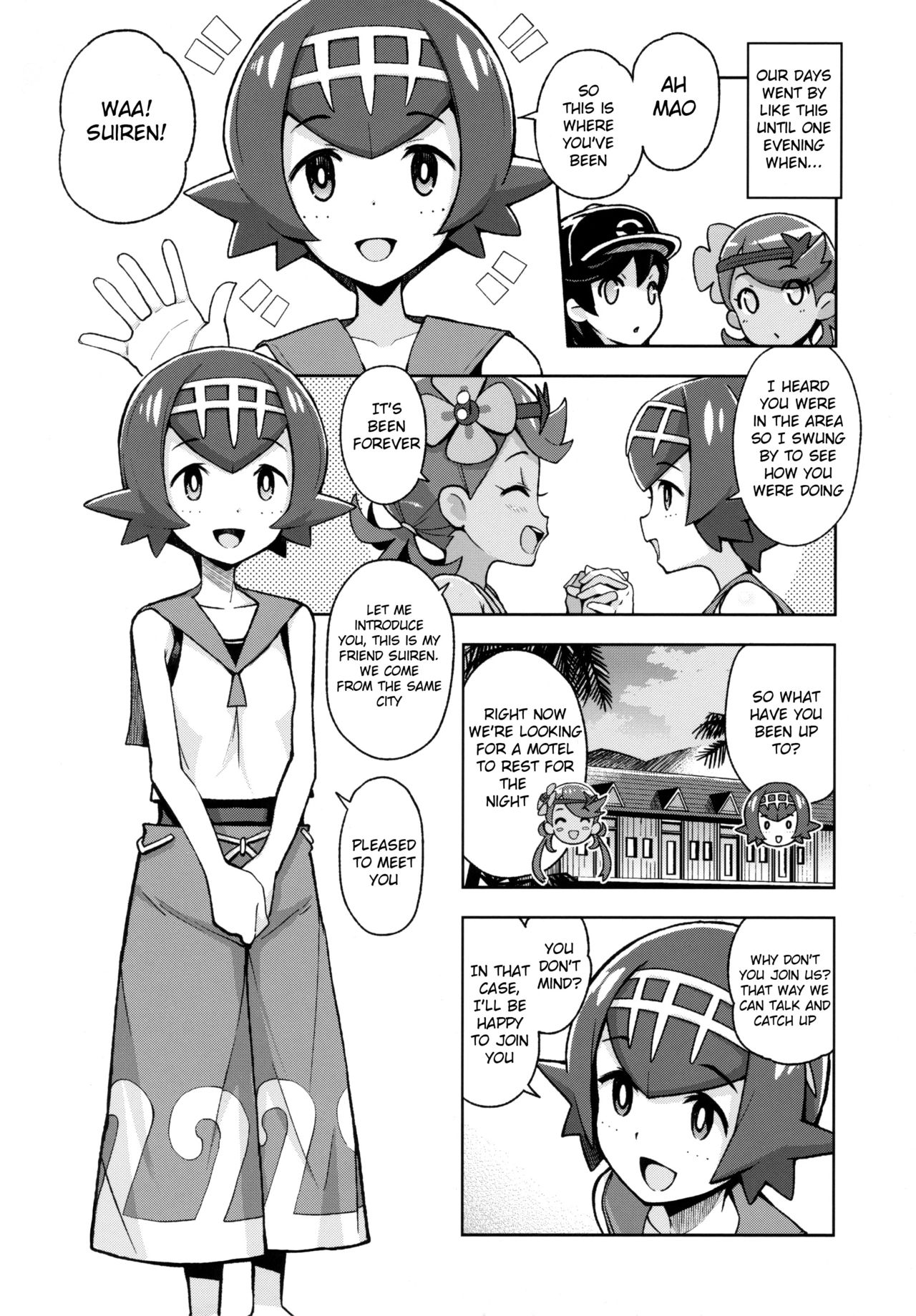 Mao Friends (Pokemon) [Tamagoro] 2 . Mao Friends - Chapter 2 (Pokemon) [Tamagoro] – page 3