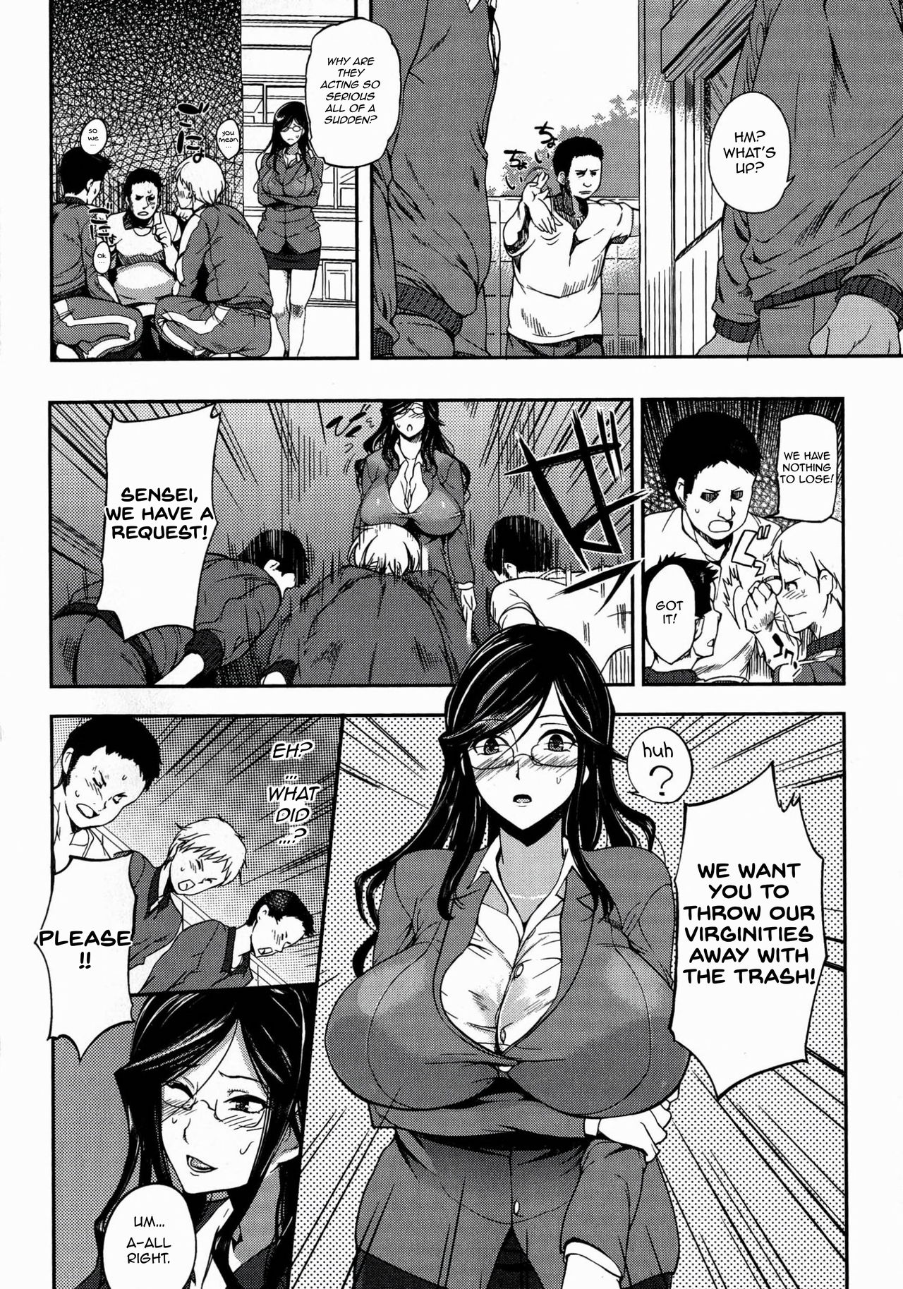 Volunteer Cleanup with Sensei [Hanpera] 1 . Volunteer Cleanup with Sensei - Chapter 1 [Hanpera] – page 2