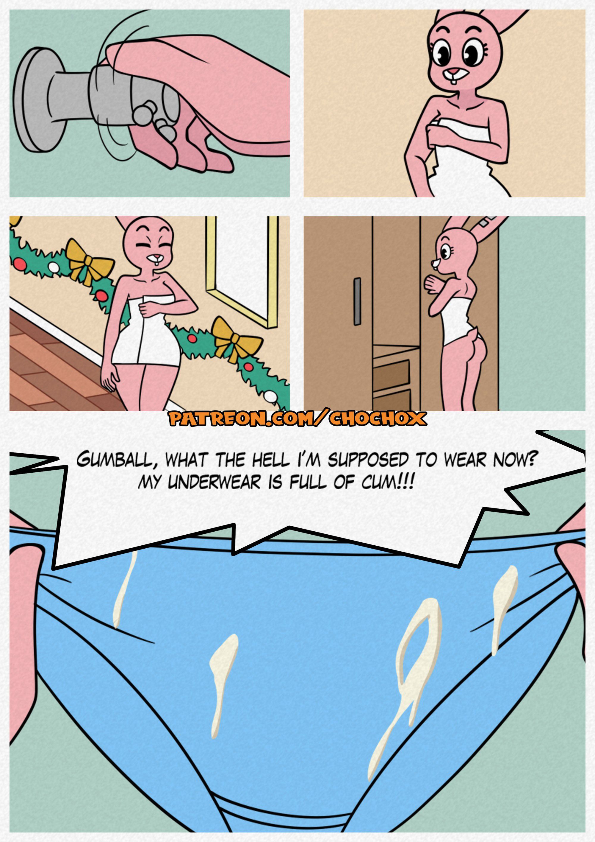 The Amazing Gumball Christmas (The Amazing World of Gumball) [Crock Comix] 1 . The Amazing Gumball Christmas - Chapter 1 (The Amazing World of Gumball) [Crock Comix] – page 14