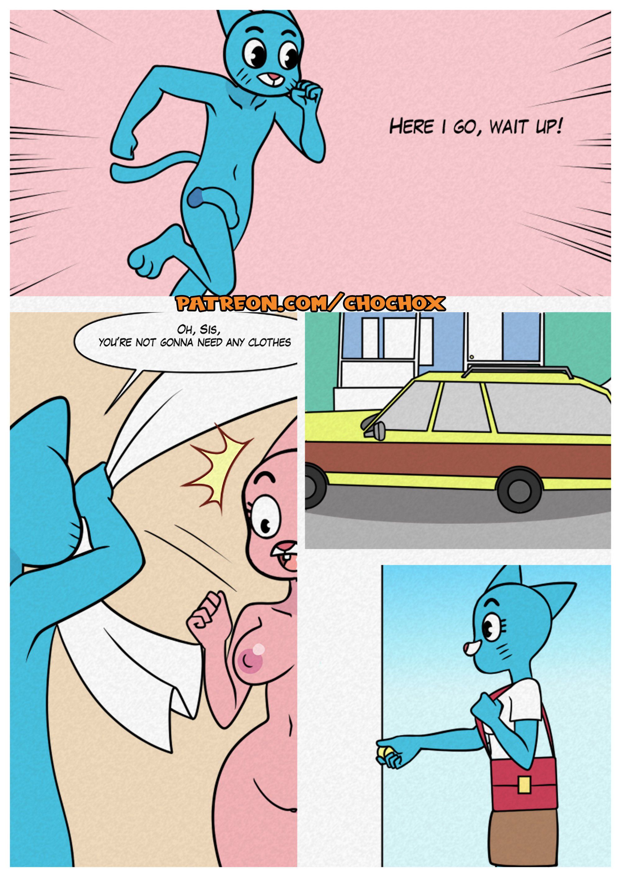 The Amazing Gumball Christmas (The Amazing World of Gumball) [Crock Comix] 1 . The Amazing Gumball Christmas - Chapter 1 (The Amazing World of Gumball) [Crock Comix] – page 15