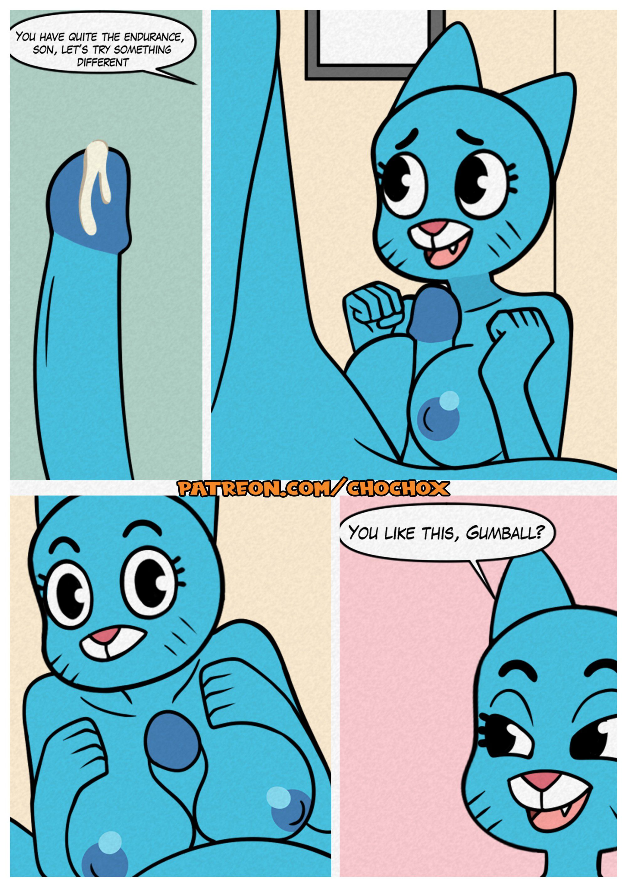 The Amazing Gumball Christmas (The Amazing World of Gumball) [Crock Comix] 1 . The Amazing Gumball Christmas - Chapter 1 (The Amazing World of Gumball) [Crock Comix] – page 19