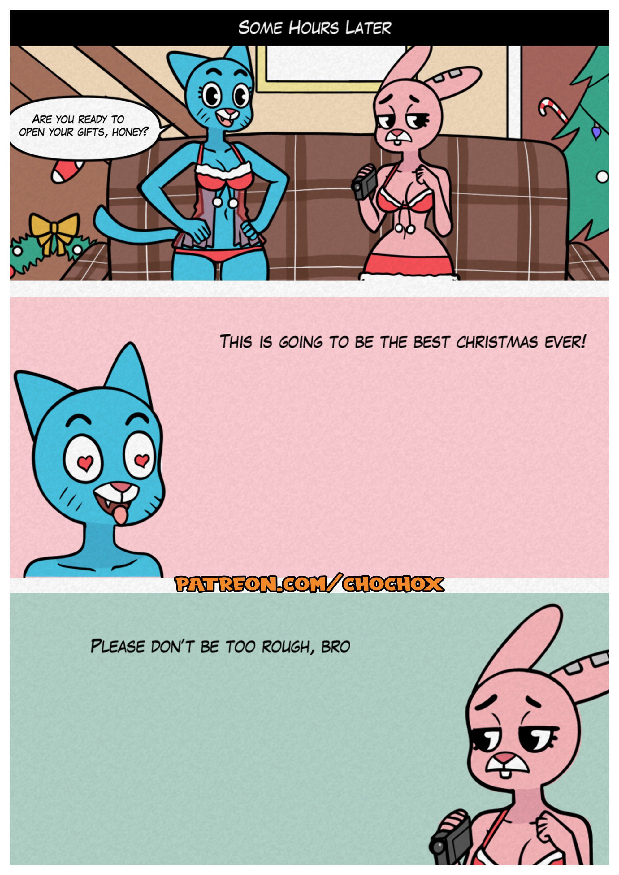 The Amazing Gumball Christmas (The Amazing World of Gumball) [Crock Comix] 1 . The Amazing Gumball Christmas - Chapter 1 (The Amazing World of Gumball) [Crock Comix] – page 21