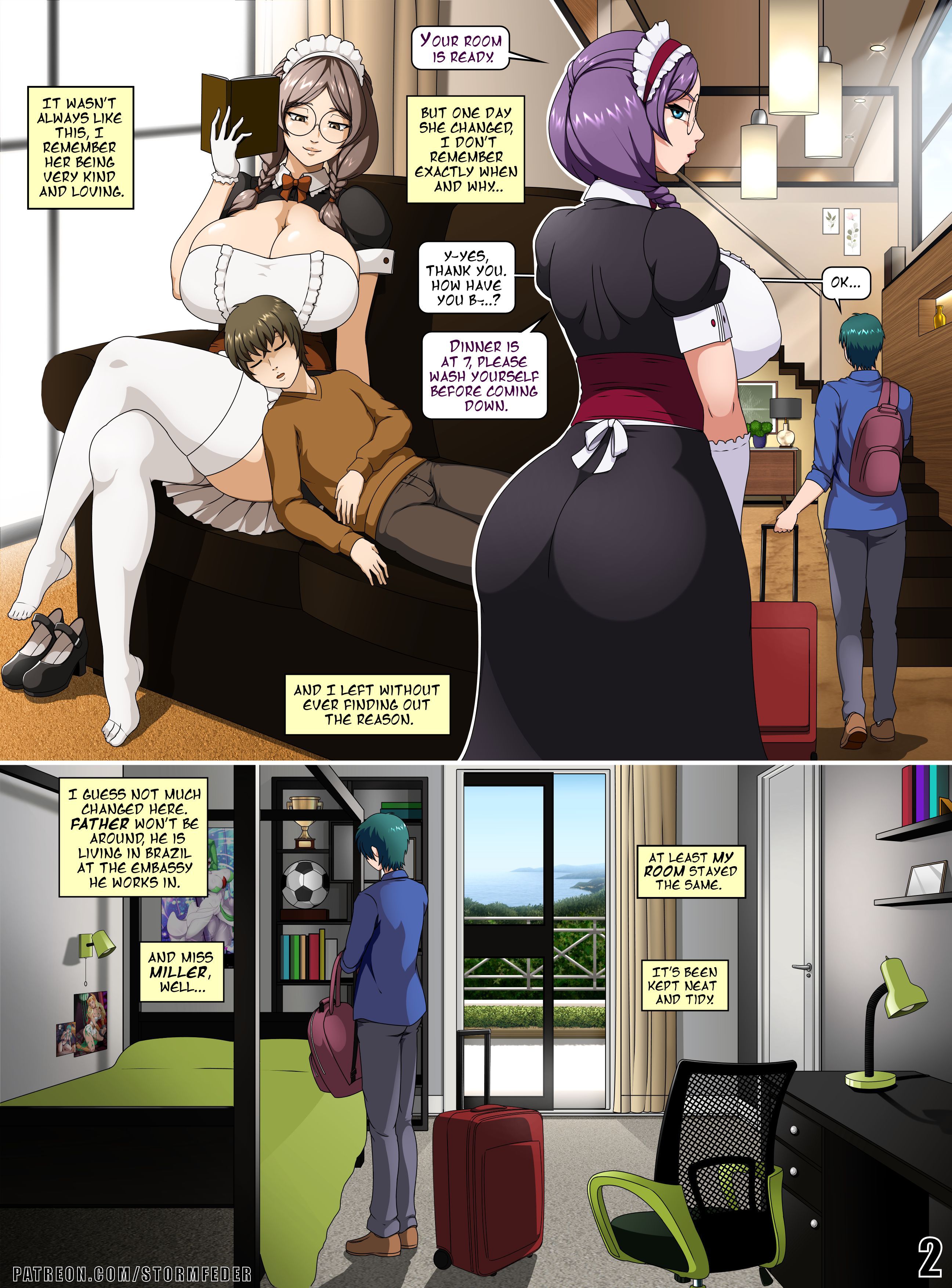 Maid 4 U [StormFedeR] 1 . Maid 4 U - Chapter 1 [StormFedeR] – page 3