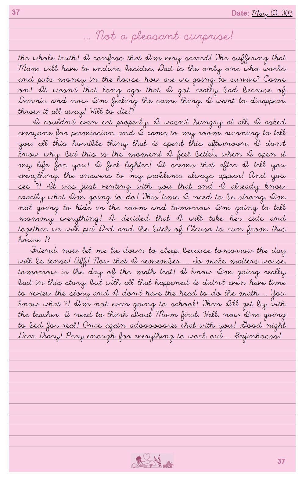 Leticia’s Diary – page 38