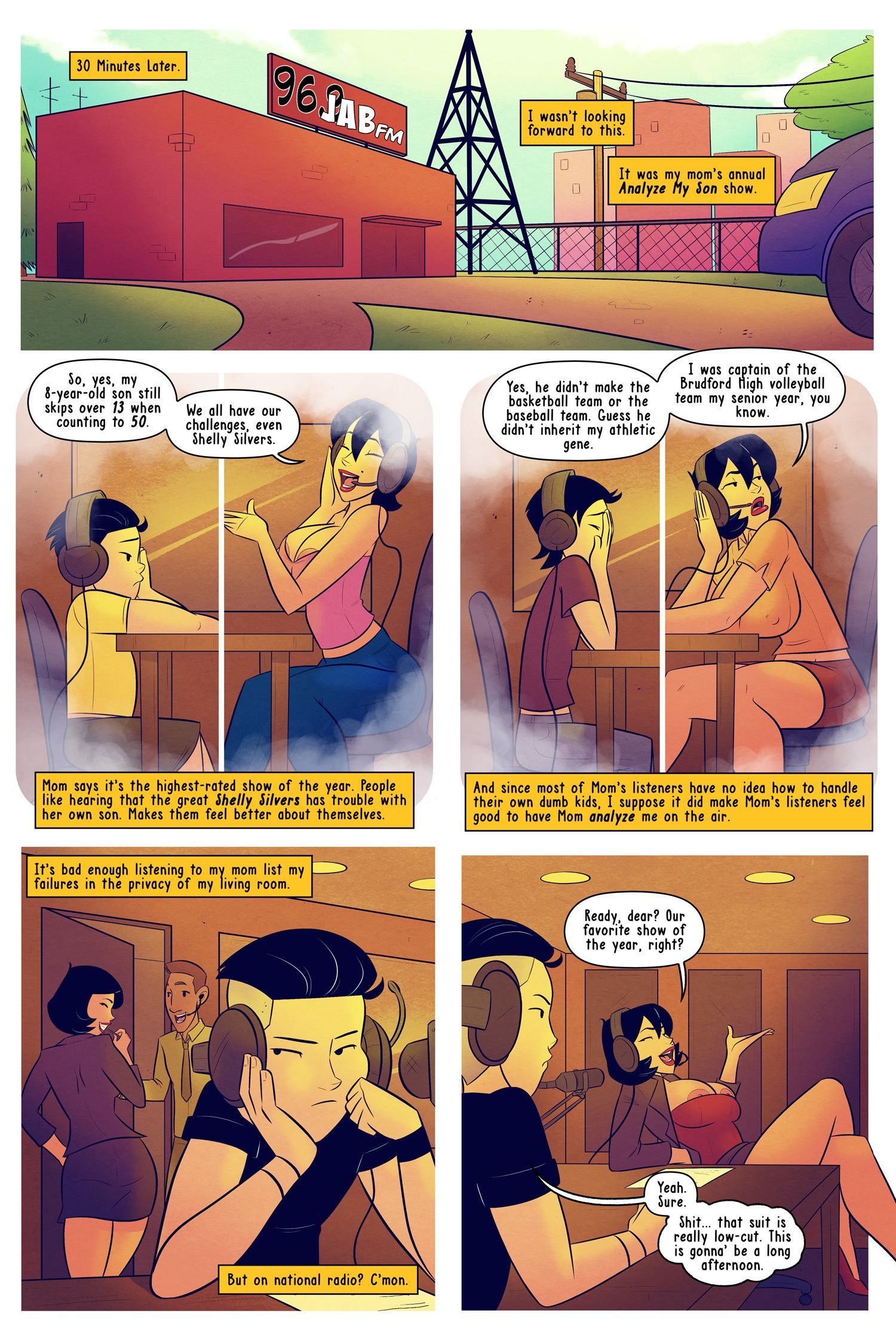 My Mom [JABComix] 1 . My Mom - The Radio Star - Chapter 1 [JABComix] – page 12