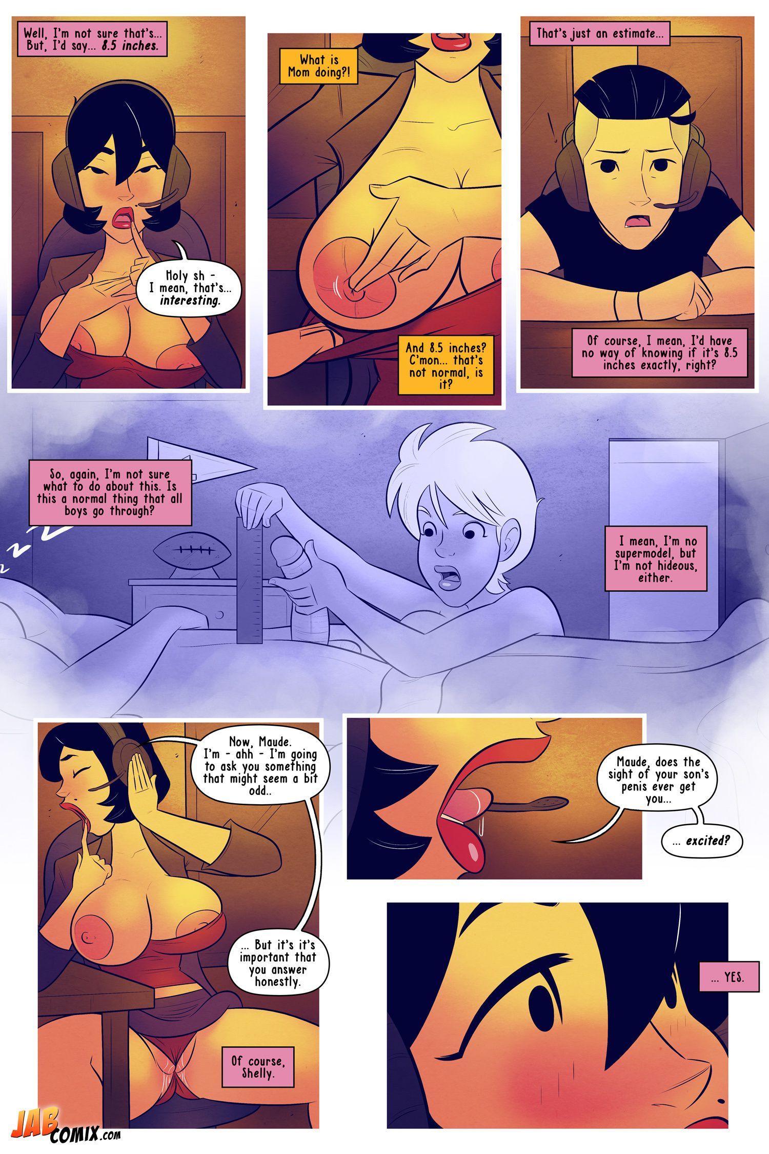 My Mom [JABComix] 1 . My Mom - The Radio Star - Chapter 1 [JABComix] – page 15