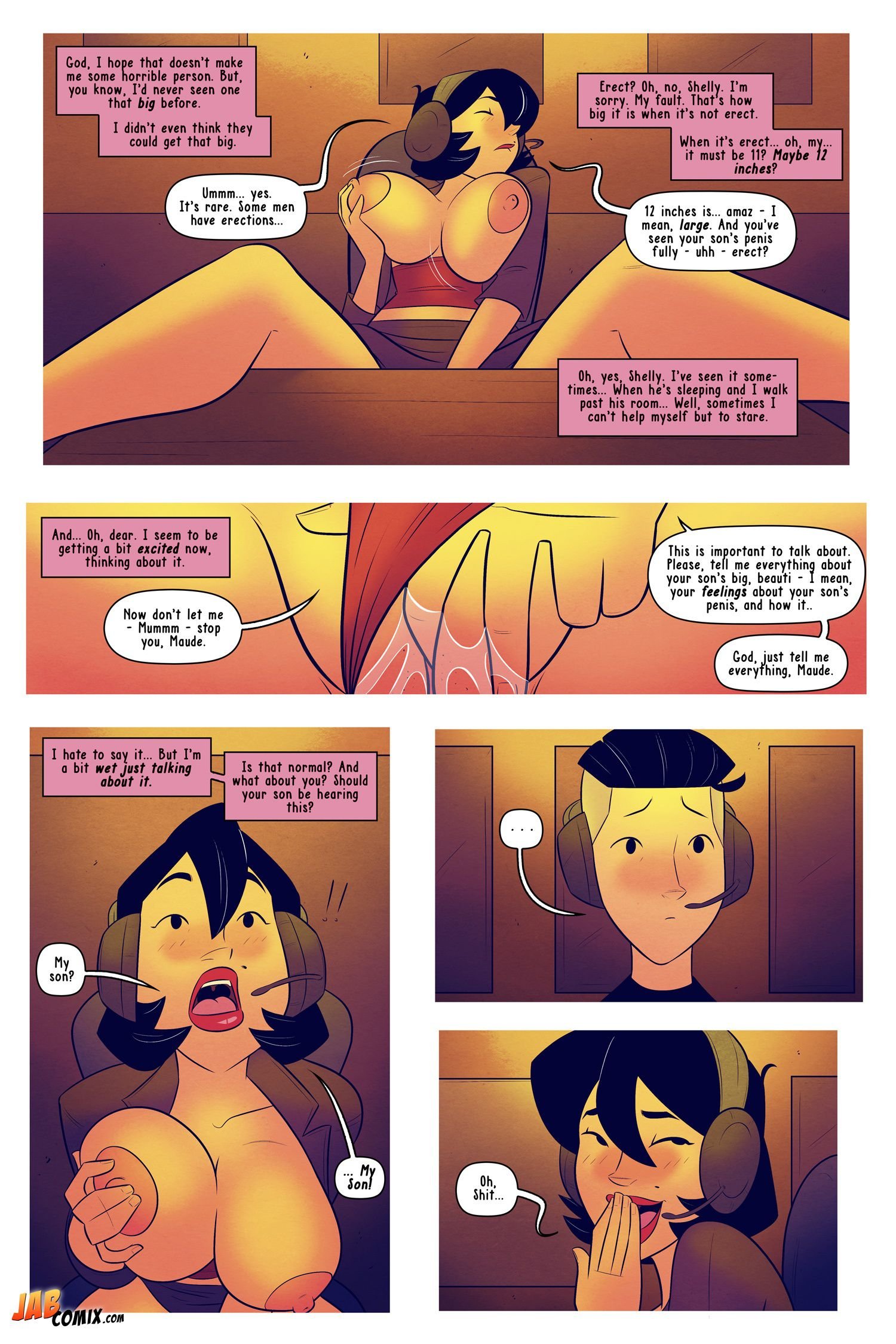 My Mom [JABComix] 1 . My Mom - The Radio Star - Chapter 1 [JABComix] – page 16
