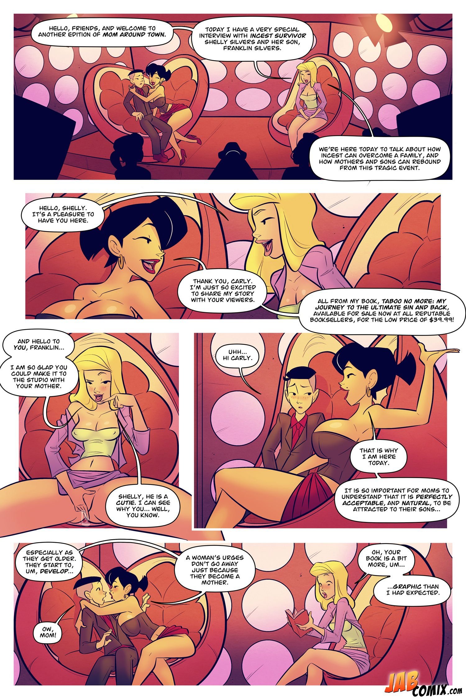 My Mom [JABComix] 2 . My Mom - The Book Tour Star - Chapter 2 [JABComix] – page 15