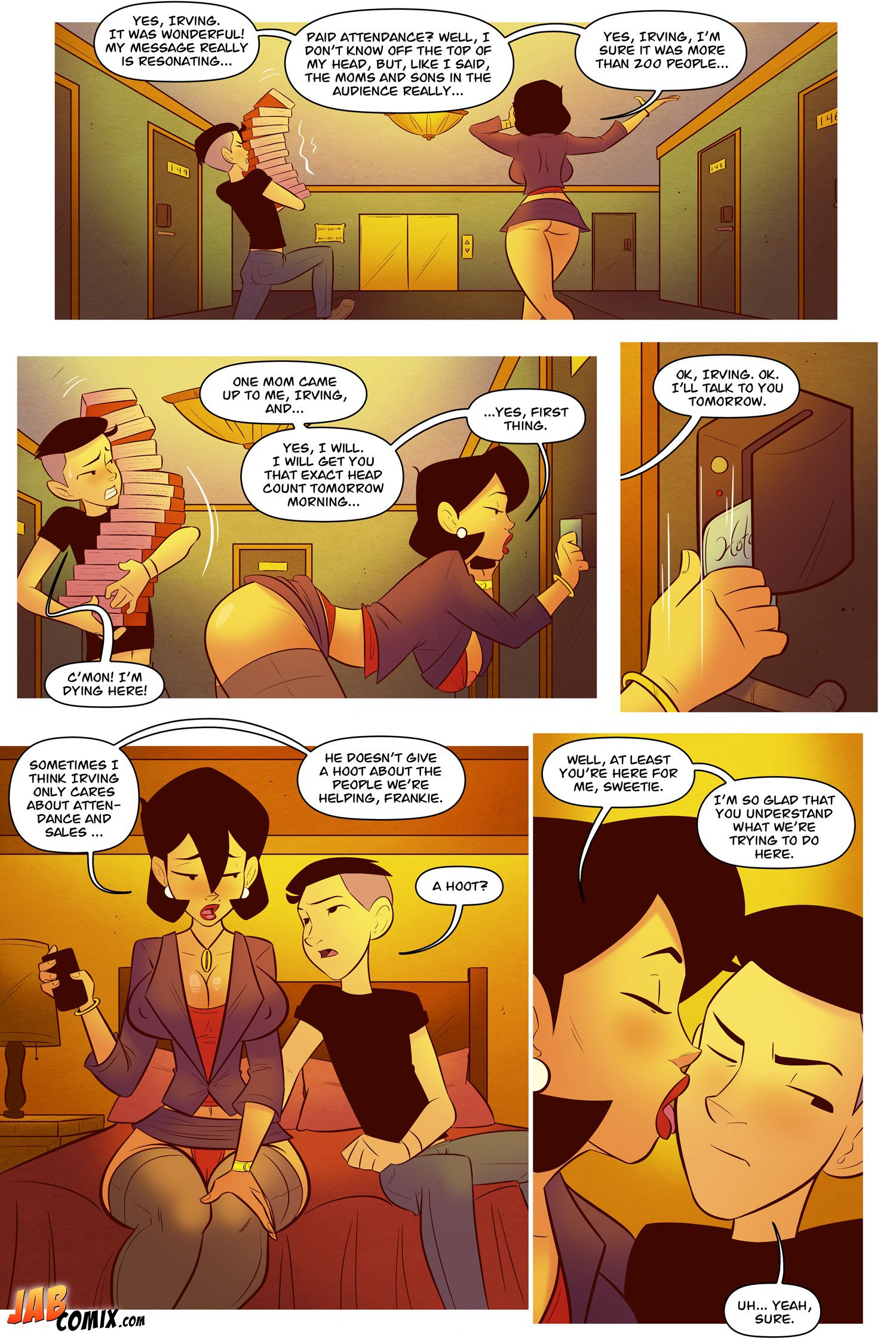 My Mom [JABComix] 2 . My Mom - The Book Tour Star - Chapter 2 [JABComix] – page 5