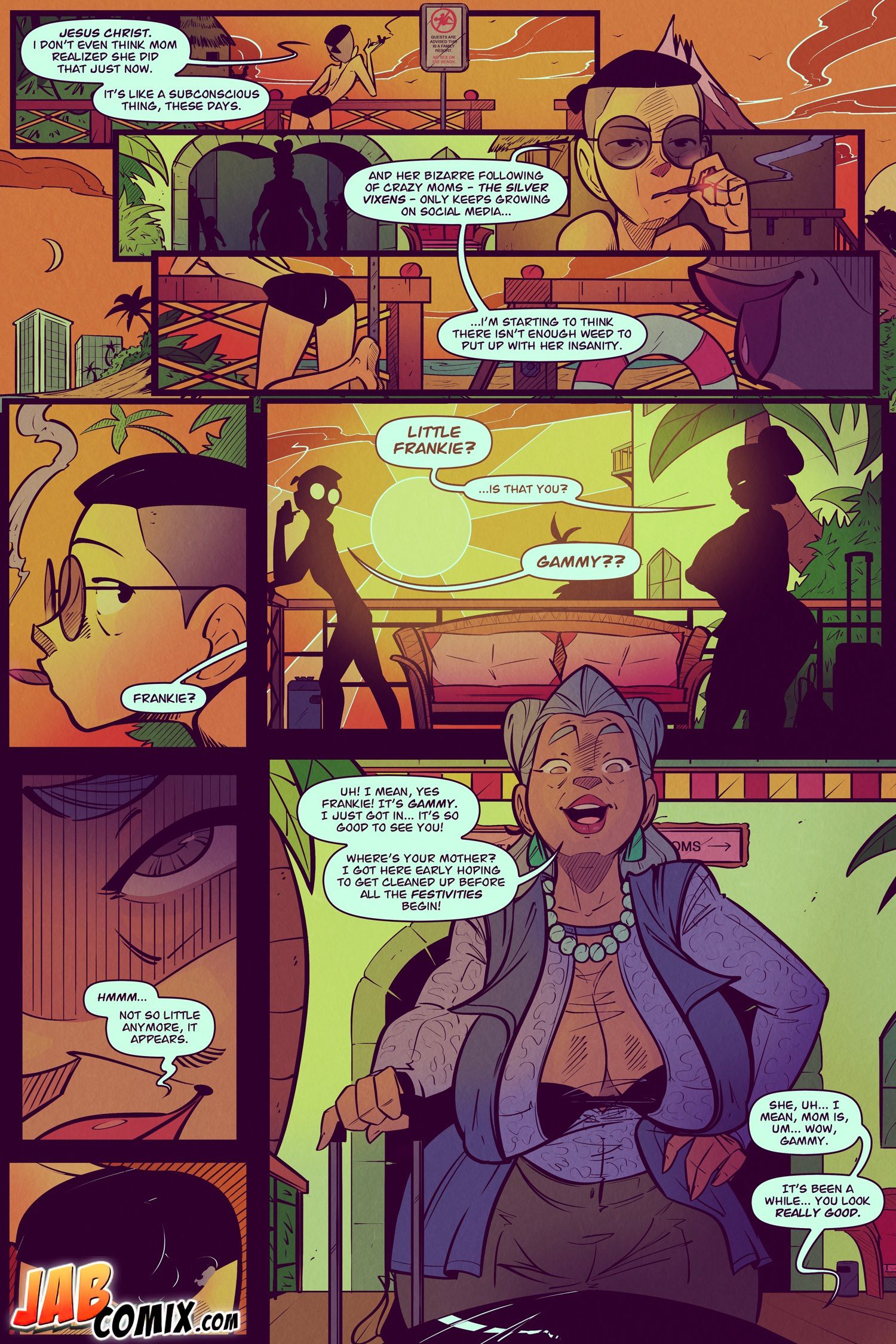 My Mom [JABComix] 3 . My Mom - The Reality TV Star! - Chapter 3 [JABComix] – page 6