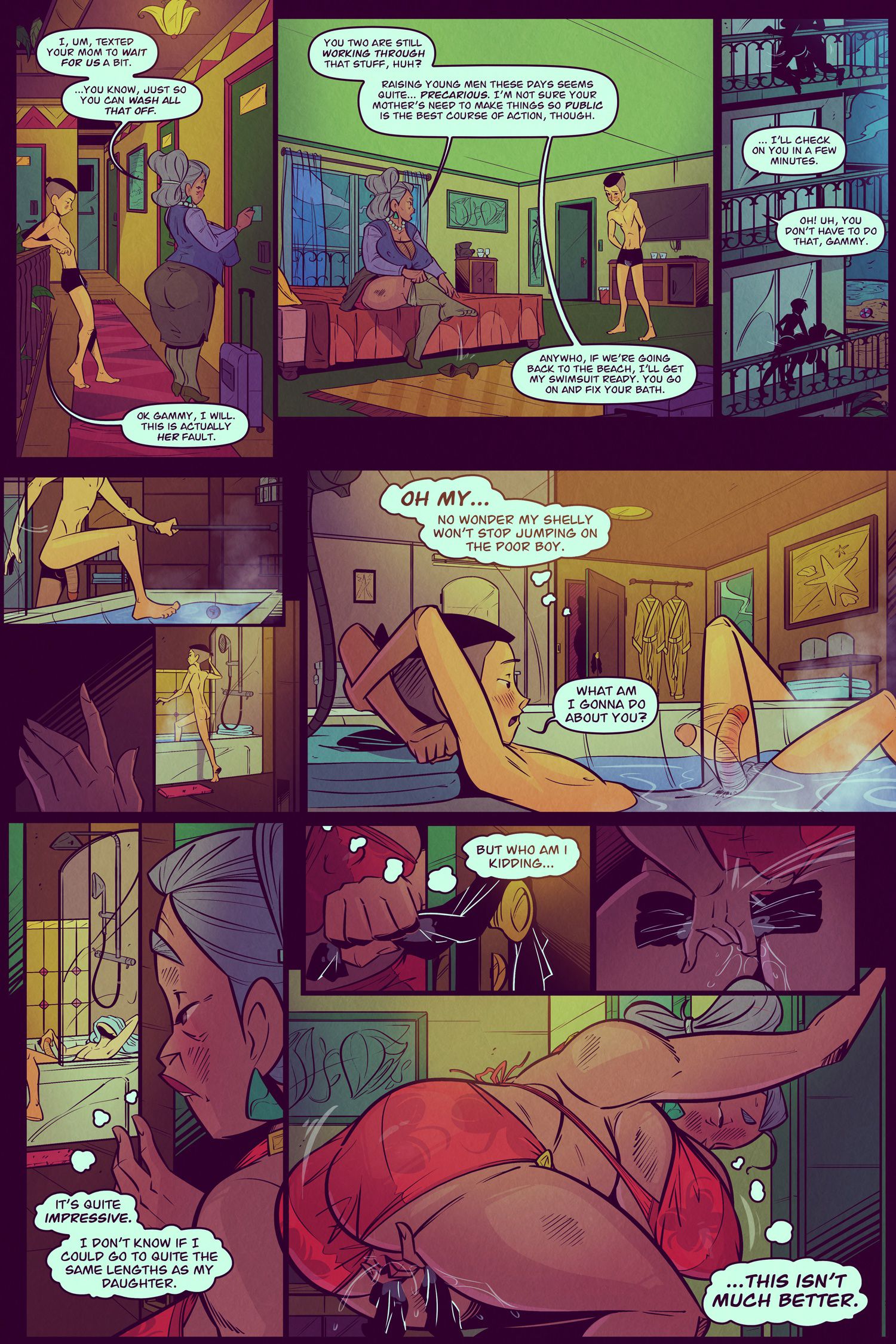 My Mom [JABComix] 3 . My Mom - The Reality TV Star! - Chapter 3 [JABComix] – page 8