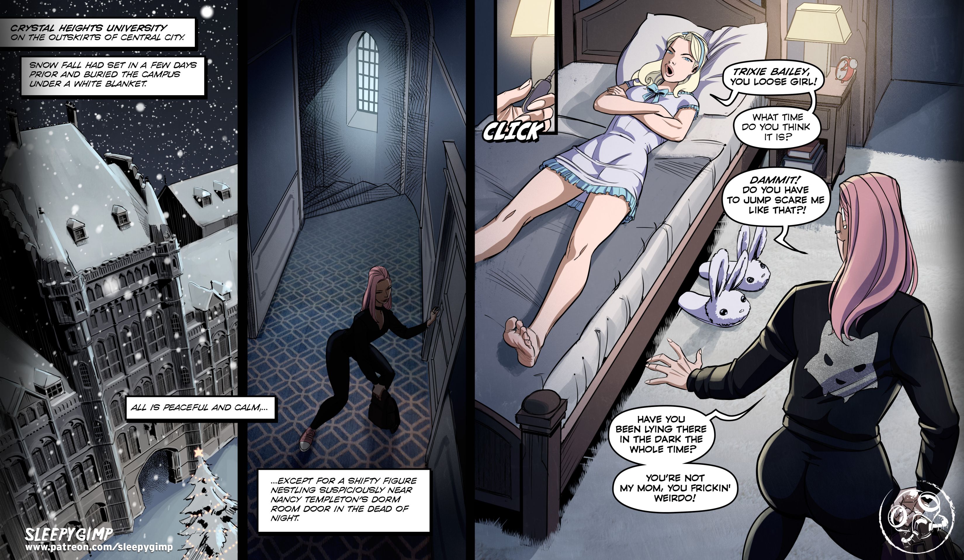 Like A Thief In The Night [Sleepy Gimp] 1 . Like A Thief In The Night  - Chapter 1 [Sleepy Gimp] – page 1