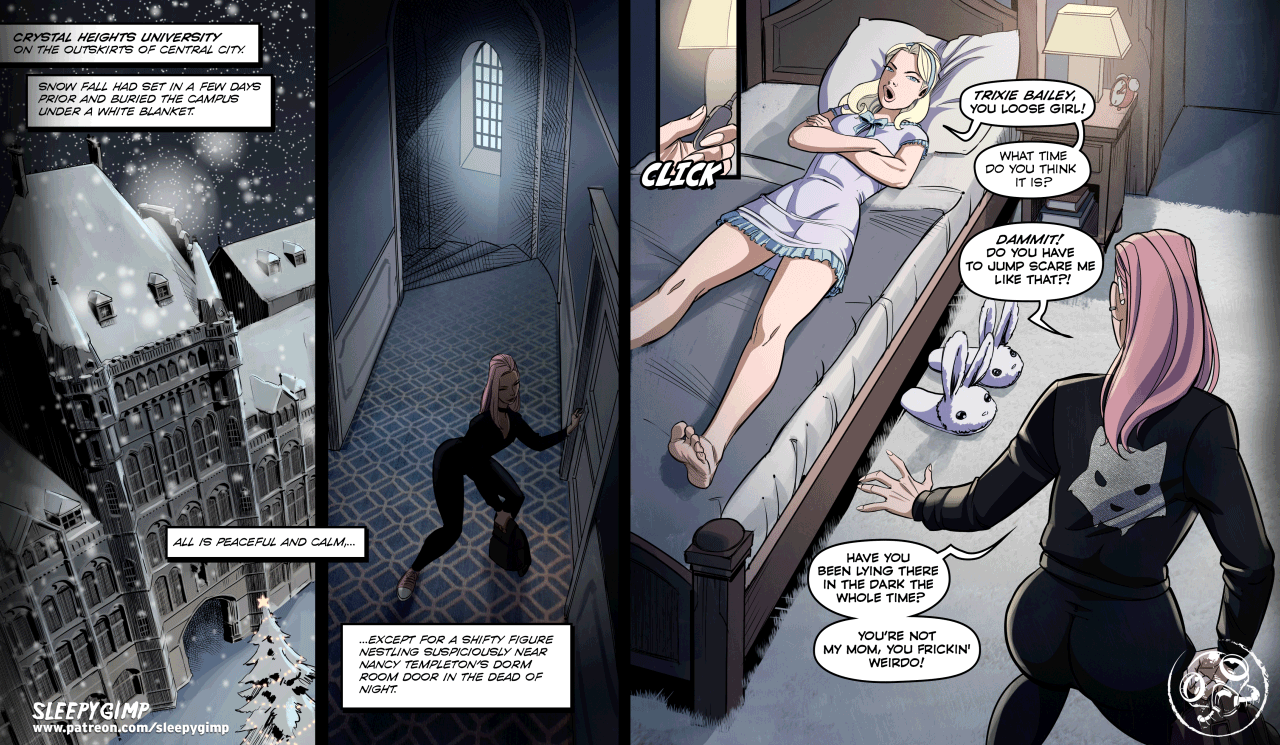 Like A Thief In The Night [Sleepy Gimp] 1.5 . Like A Thief In The Night - Animated - Chapter 1 [Sleepy Gimp] – page 1