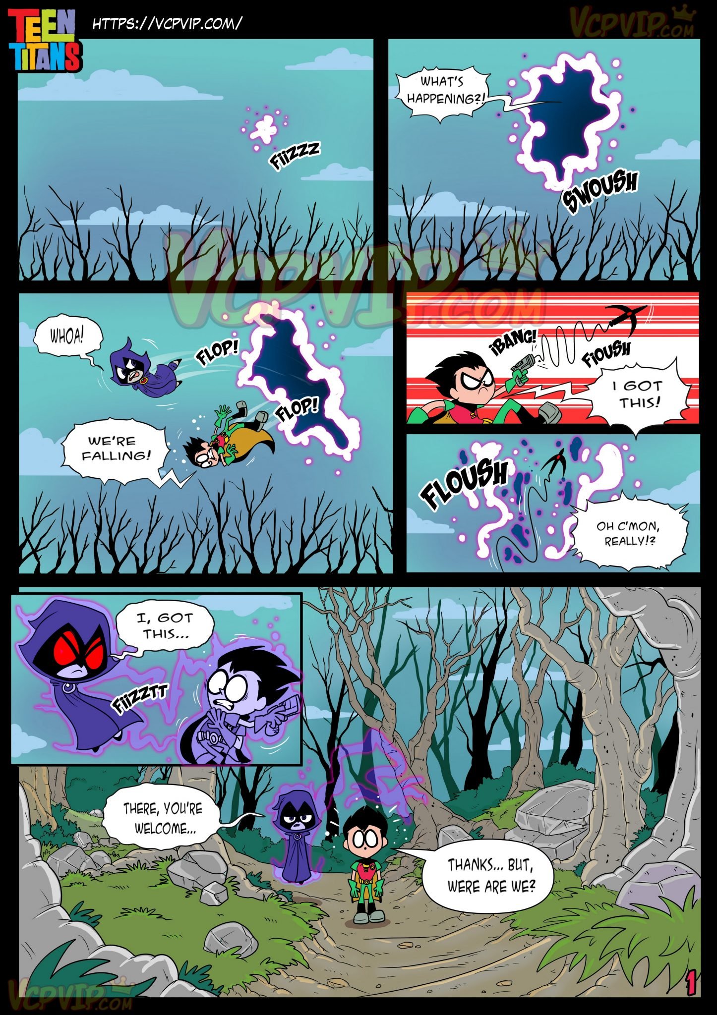 Stranded (Teen Titans) [Macergo] 1 . Stranded - Chapter 1 (Teen Titans) [Macergo] – page 2