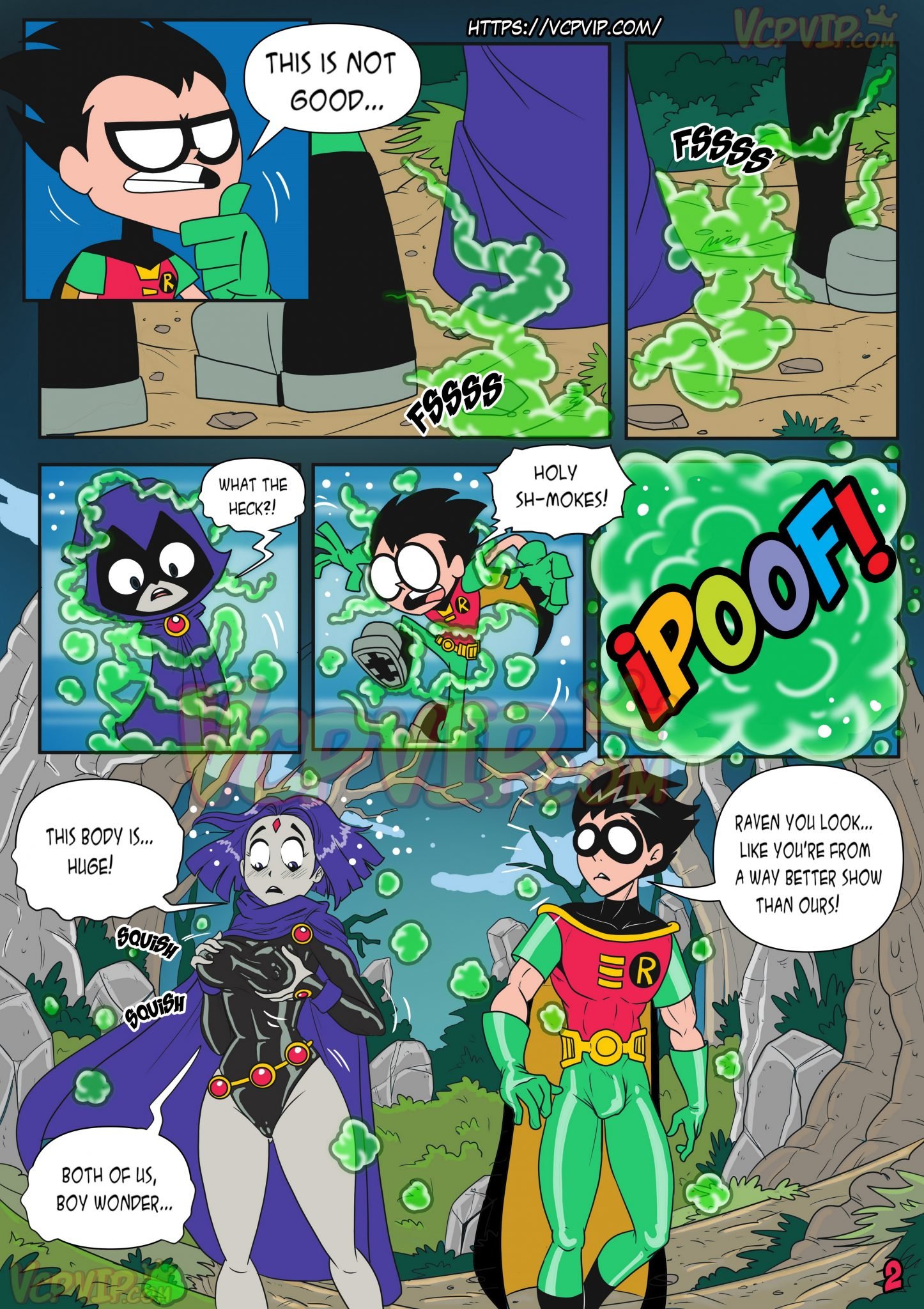 Stranded (Teen Titans) [Macergo] 1 . Stranded - Chapter 1 (Teen Titans) [Macergo] – page 3