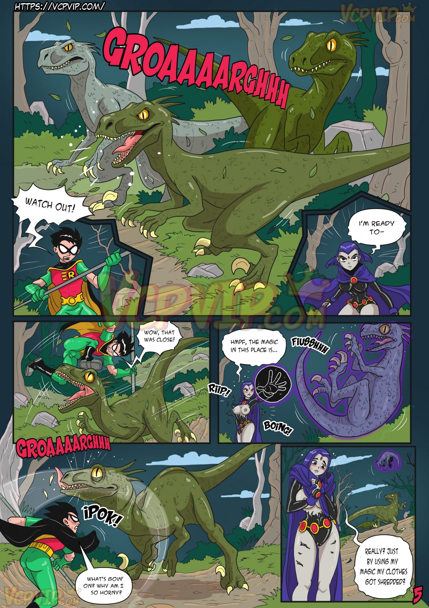 Stranded (Teen Titans) [Macergo] 1 . Stranded - Chapter 1 (Teen Titans) [Macergo] – page 6