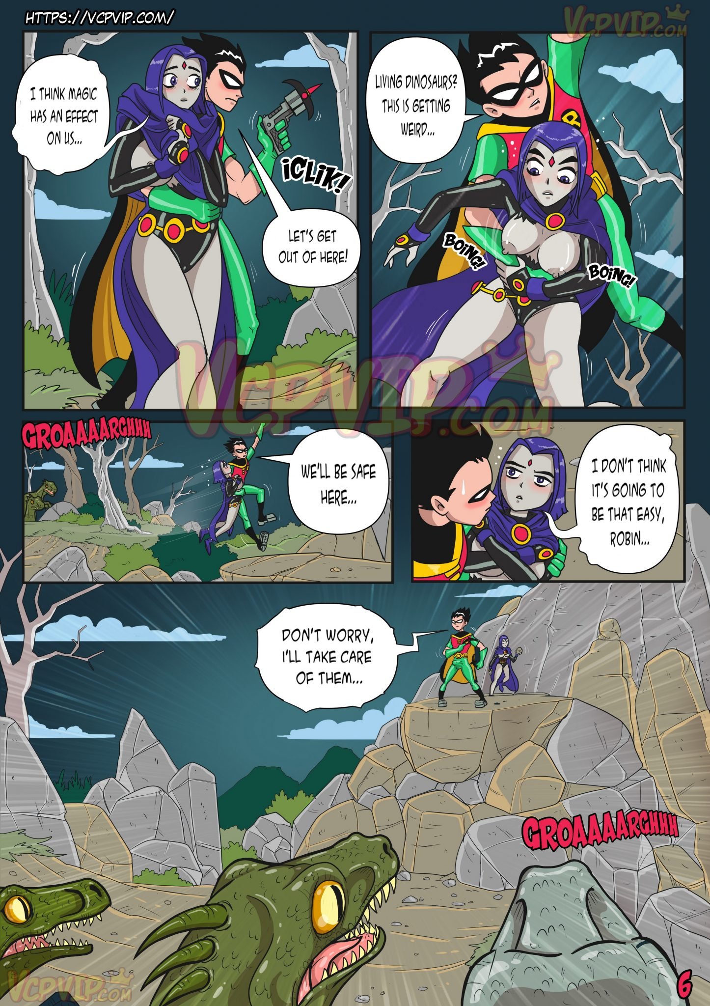 Stranded (Teen Titans) [Macergo] 1 . Stranded - Chapter 1 (Teen Titans) [Macergo] – page 7