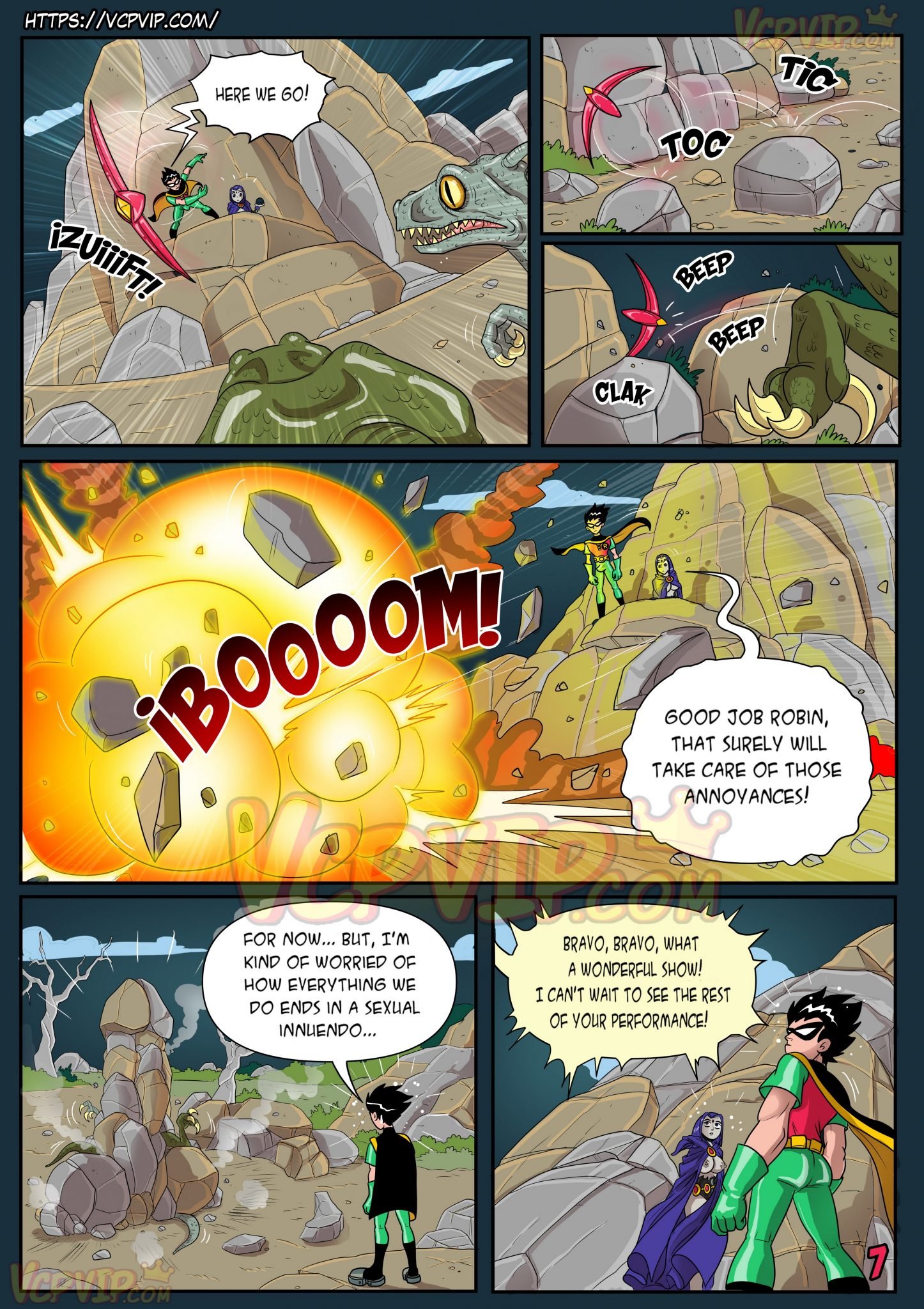 Stranded (Teen Titans) [Macergo] 1 . Stranded - Chapter 1 (Teen Titans) [Macergo] – page 8