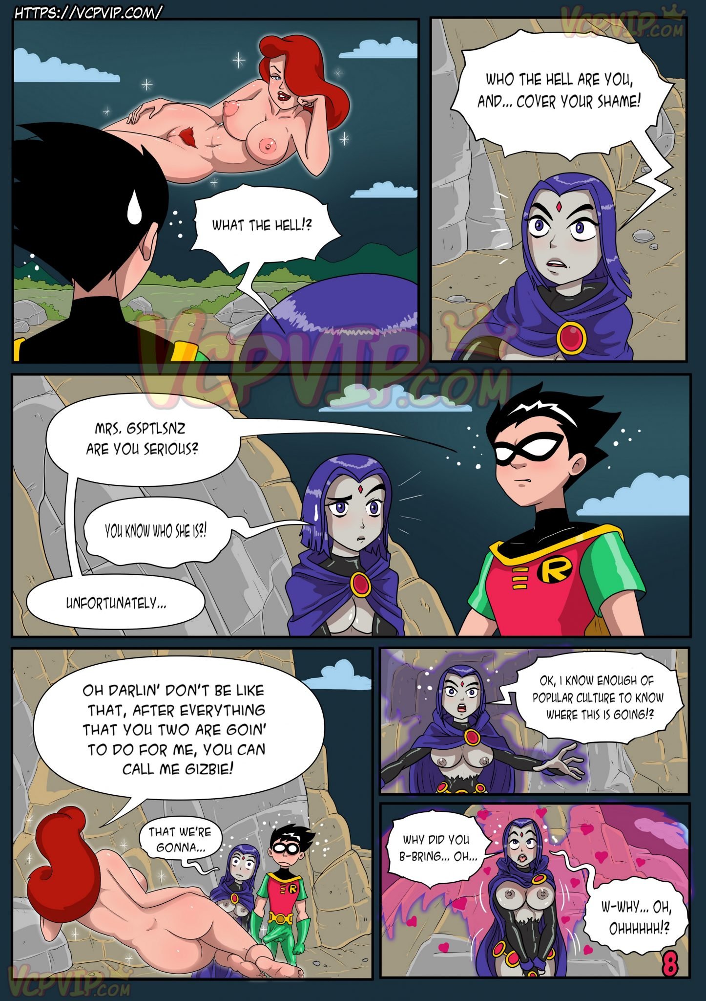Stranded (Teen Titans) [Macergo] 1 . Stranded - Chapter 1 (Teen Titans) [Macergo] – page 9