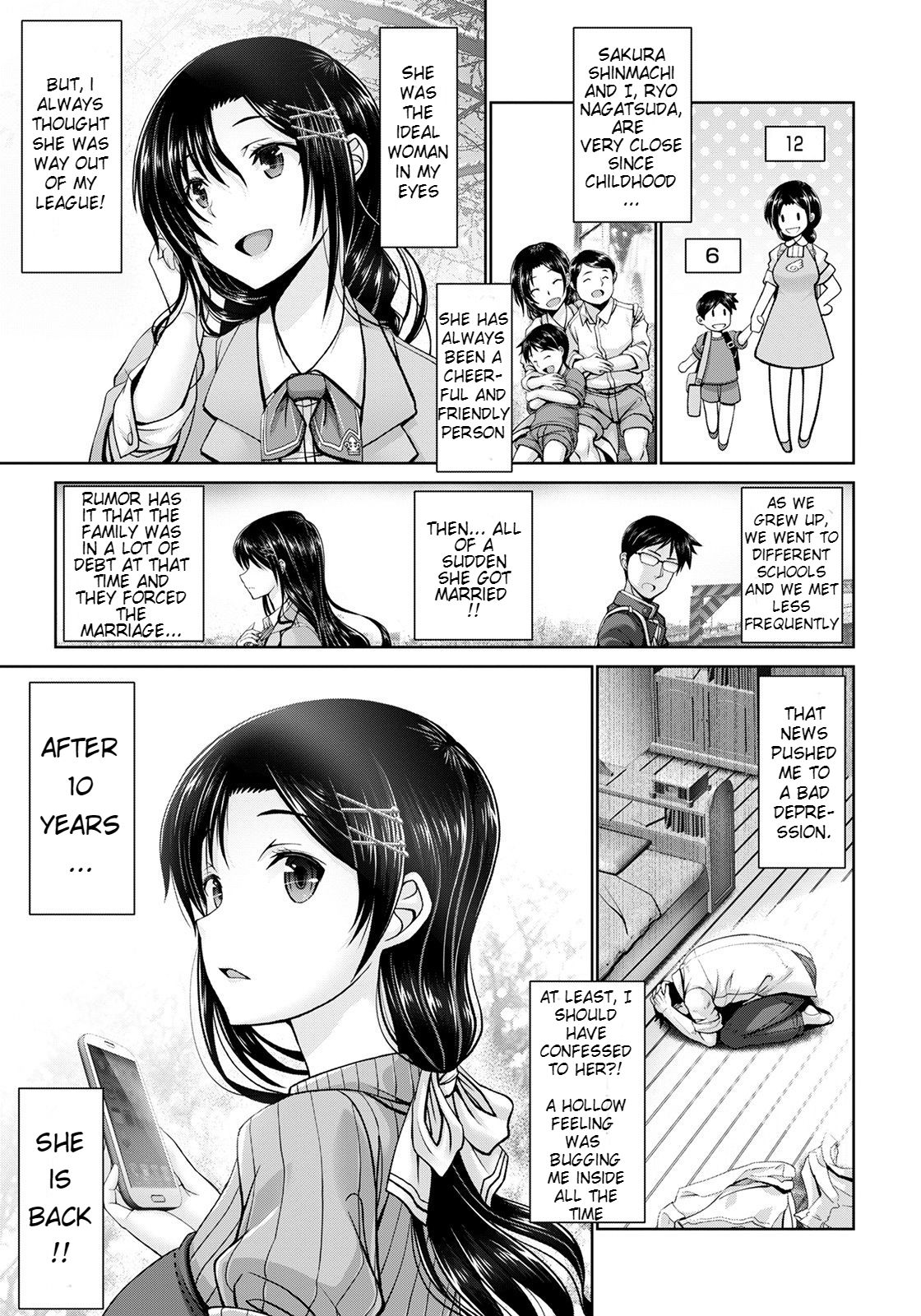Mischievous Widow [Oobayashi Mori] 1 . Mischievous Widow - Chapter 1 [Oobayashi Mori] – page 4