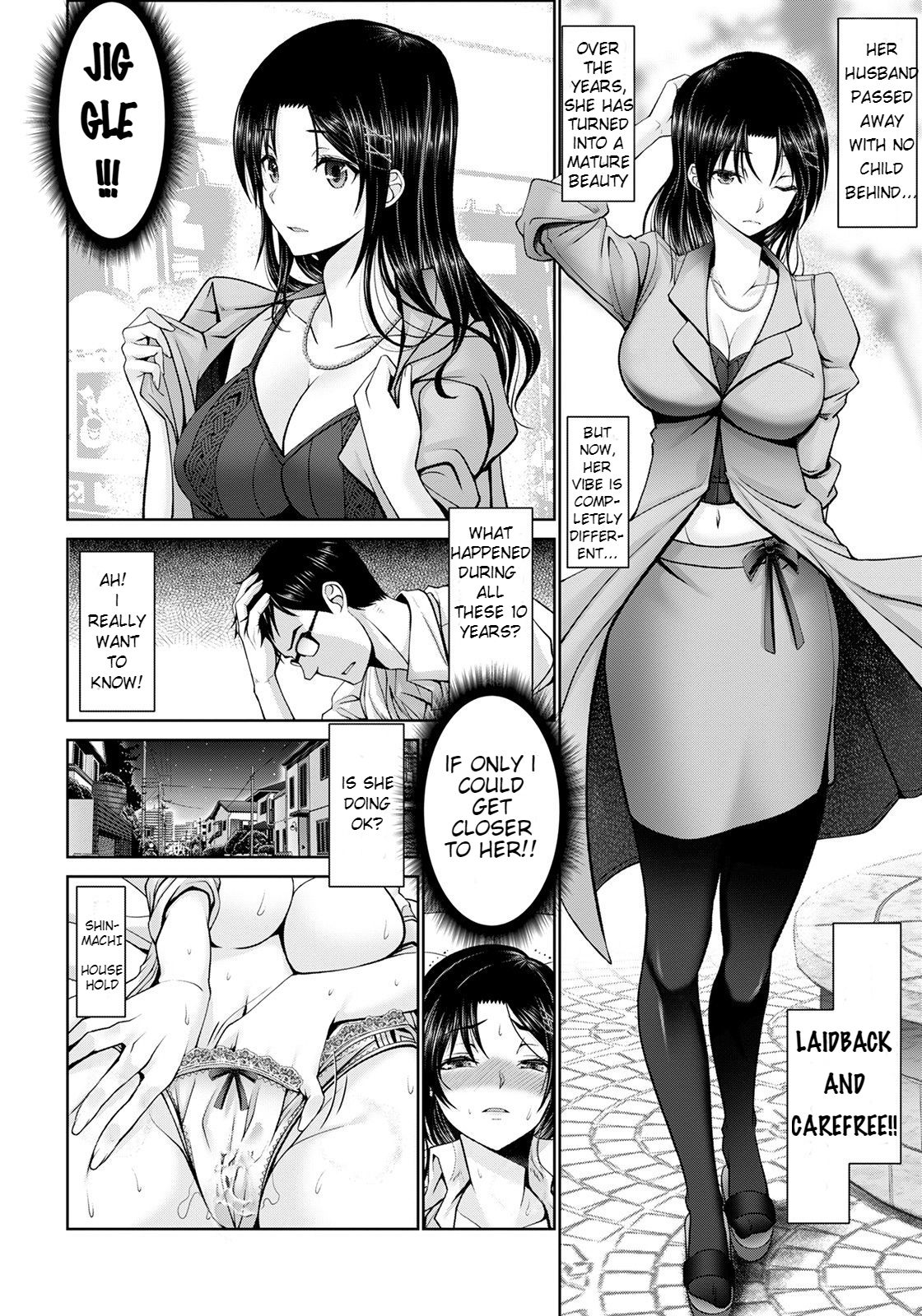 Mischievous Widow [Oobayashi Mori] 1 . Mischievous Widow - Chapter 1 [Oobayashi Mori] – page 5