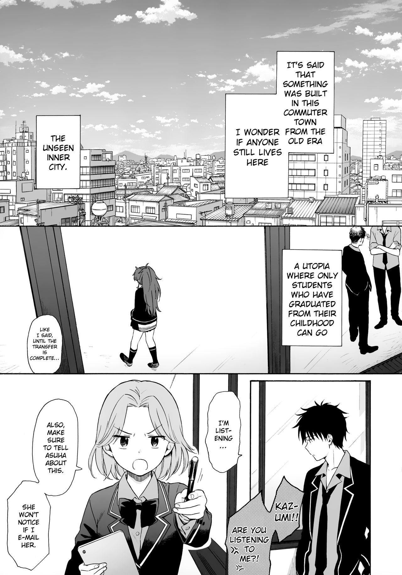 Utopia (Qualidea Code) [Sekiya Asami] 1 . Utopia - Chapter 1 (Qualidea Code) [Sekiya Asami] – page 4