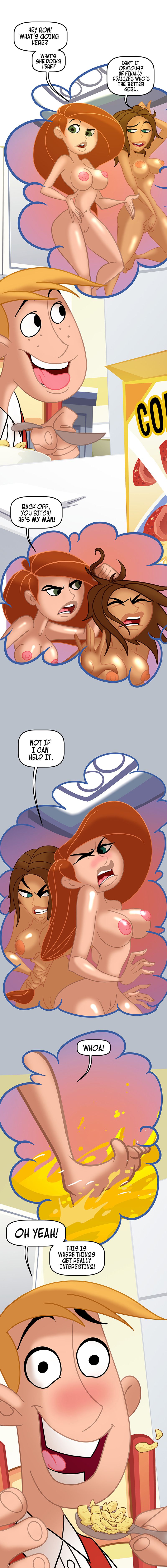 Day Dreaming (Kim Possible) [Tease Comix] 1 . Day Dreaming - Chapter 1 (Kim Possible) [Tease Comix] – page 12