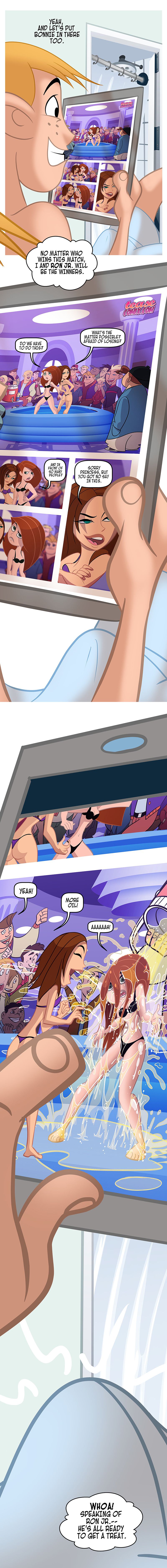 Day Dreaming (Kim Possible) [Tease Comix] 1 . Day Dreaming - Chapter 1 (Kim Possible) [Tease Comix] – page 4
