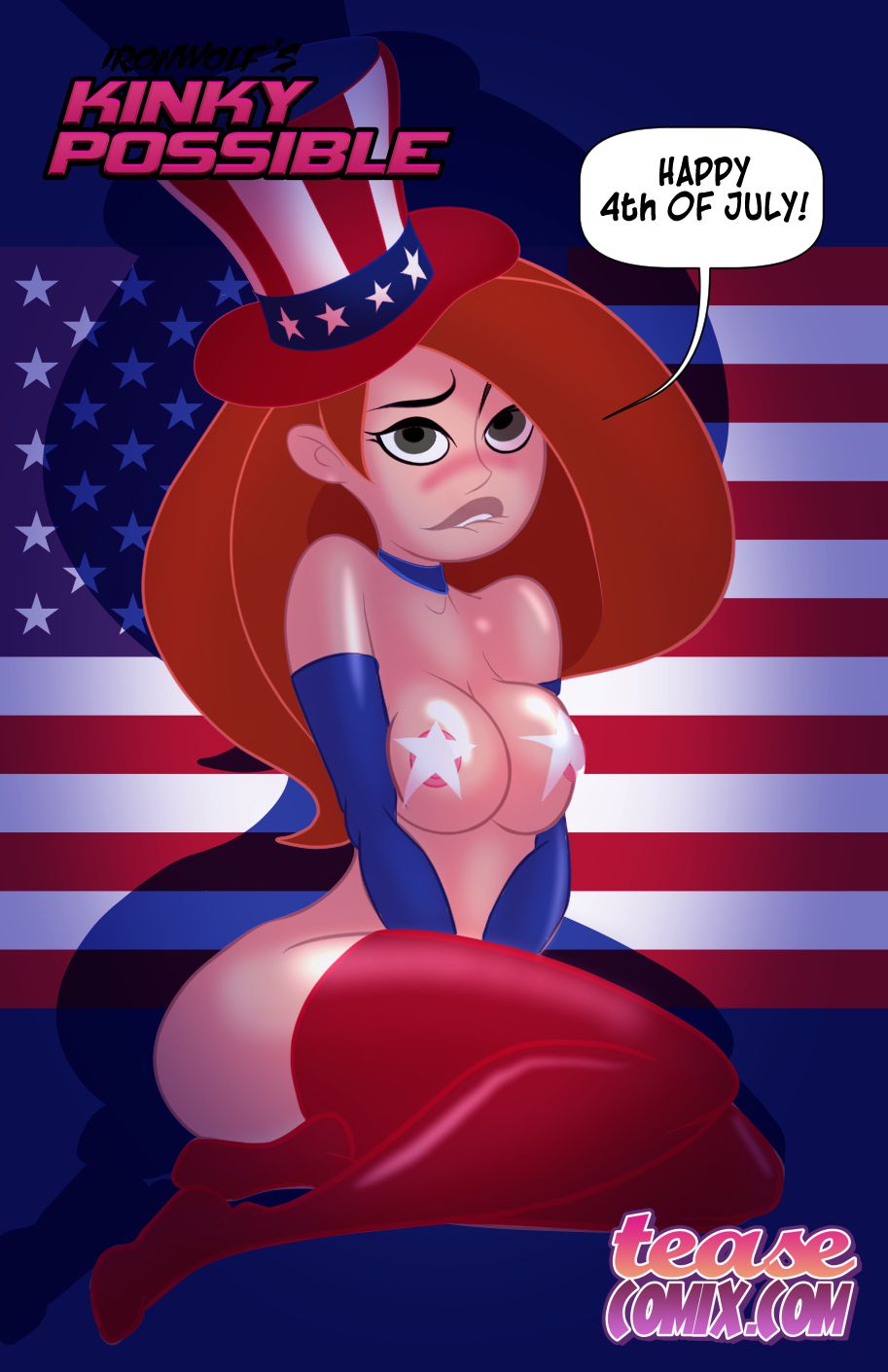 Pinups [Tease Comix] Kim Possible Pinups - [Tease Comix] – page 2