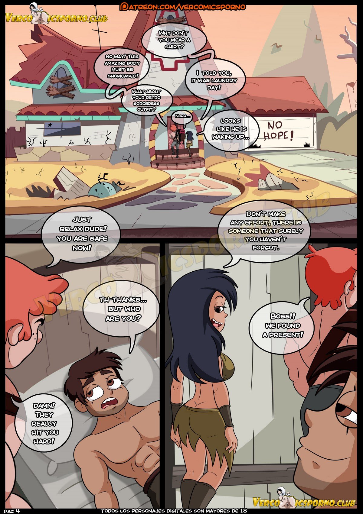 Marco VS. The Forces Of Time (Star VS. The Forces Of Evil) [Croc] 2 . Marco VS. The Forces Of Time - Chapter 2 (Star VS. The Forces Of Evil) [Croc] – page 5