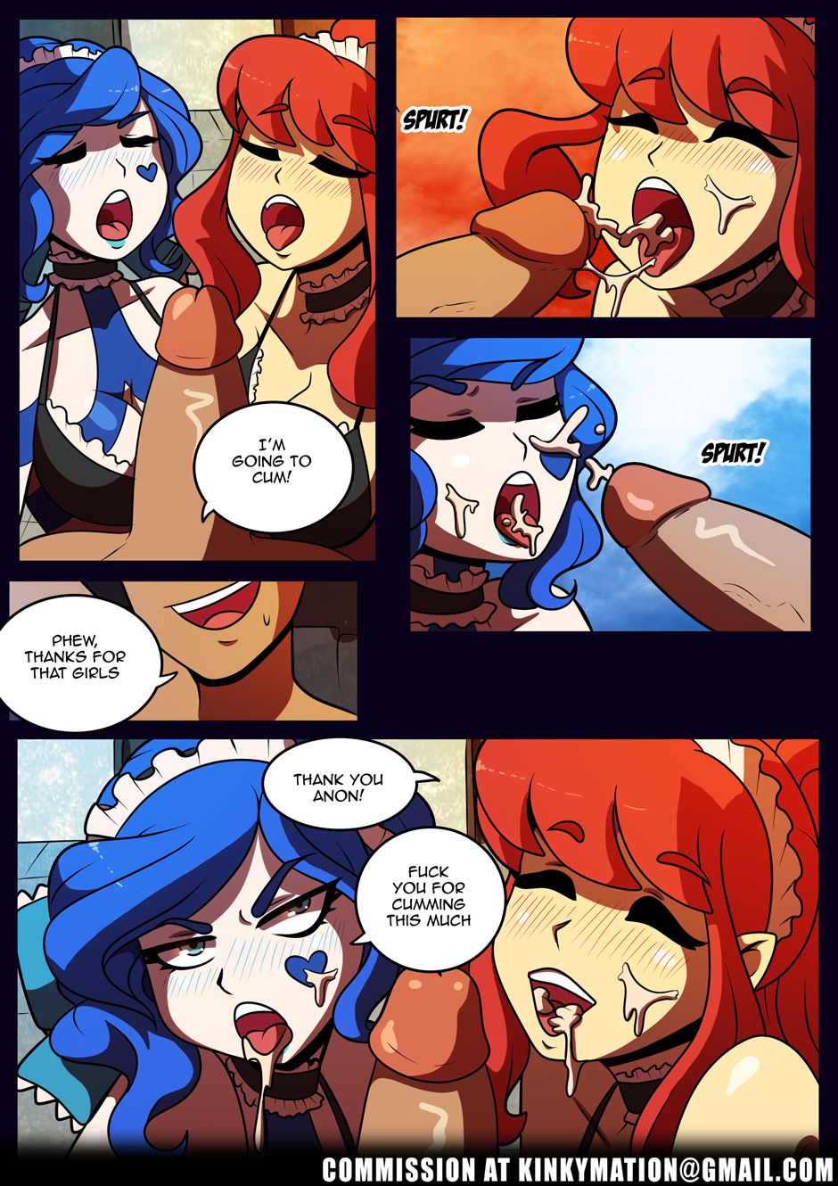 Birthday Maid [Kinkymation] 1 . Birthday Maid - Chapter 1 [Kinkymation] – page 3