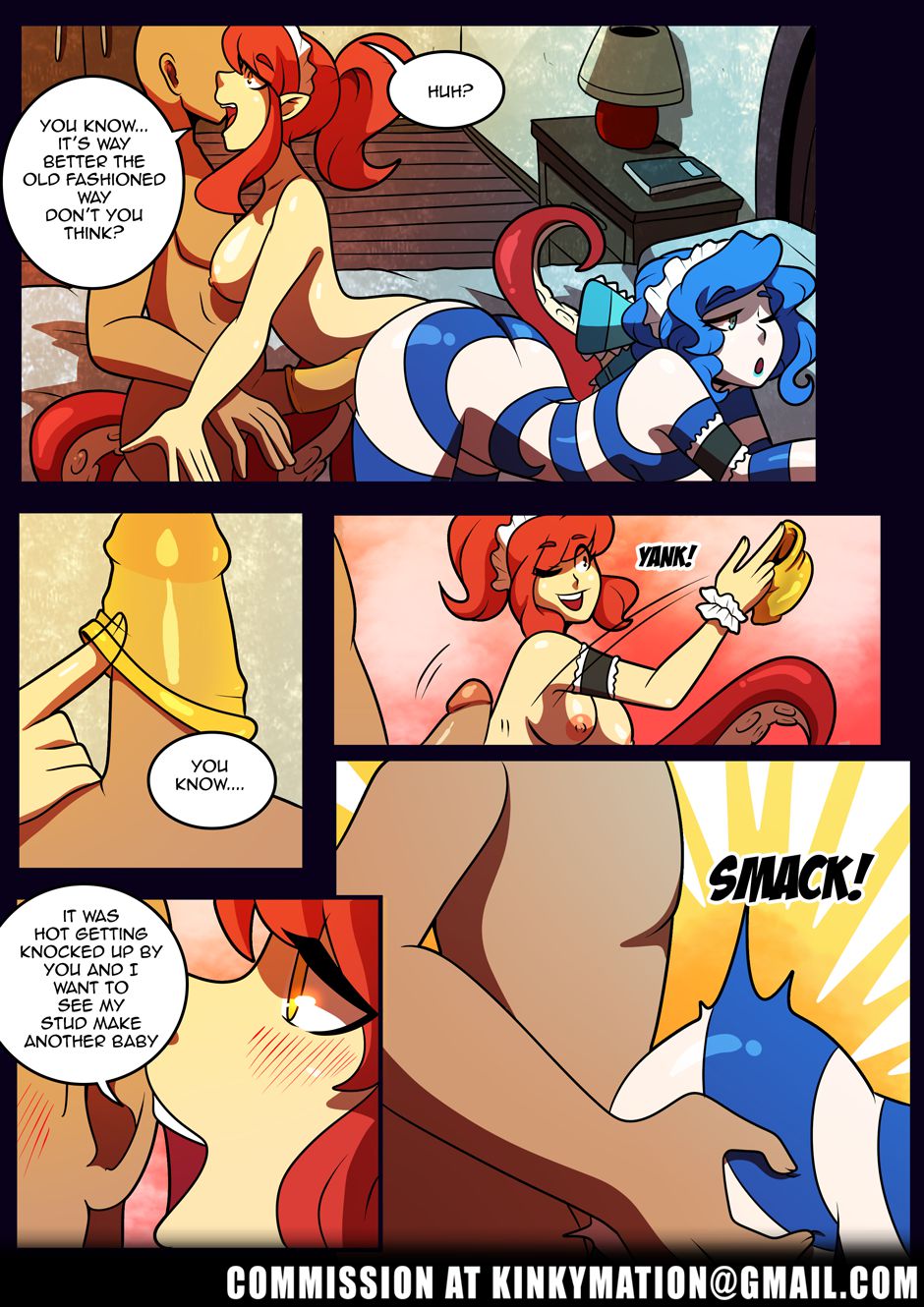 Birthday Maid [Kinkymation] 1 . Birthday Maid - Chapter 1 [Kinkymation] – page 8