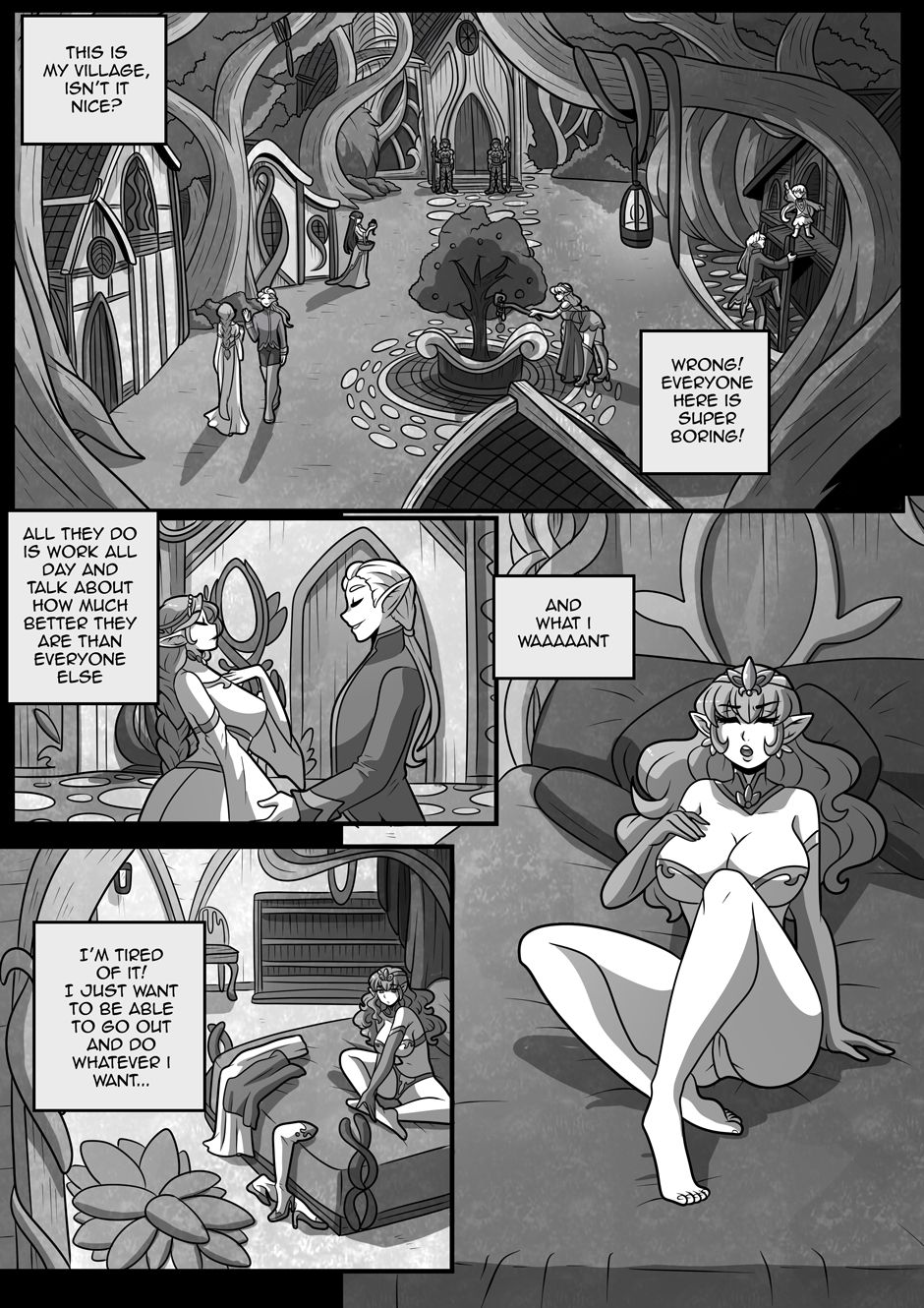 Elphi! [Kinkymation] 1 . Elphi! - Chapter 1 [Kinkymation] – page 3