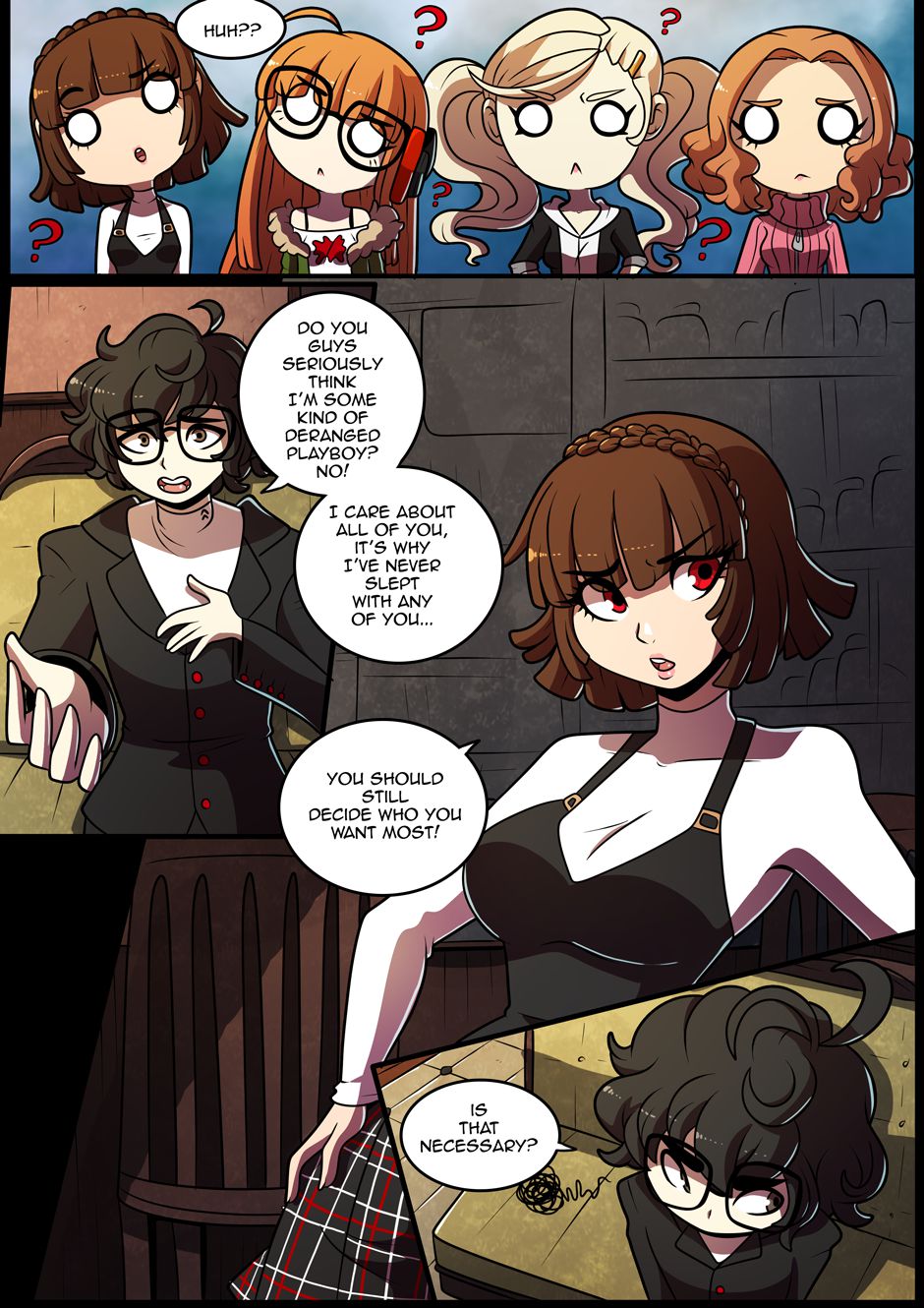 Joker’s Test of Endurance (Persona 5) [Kinkymation] 1 . Joker's Test of Endurance - Chapter 1 (Persona 5) [Kinkymation] – page 12