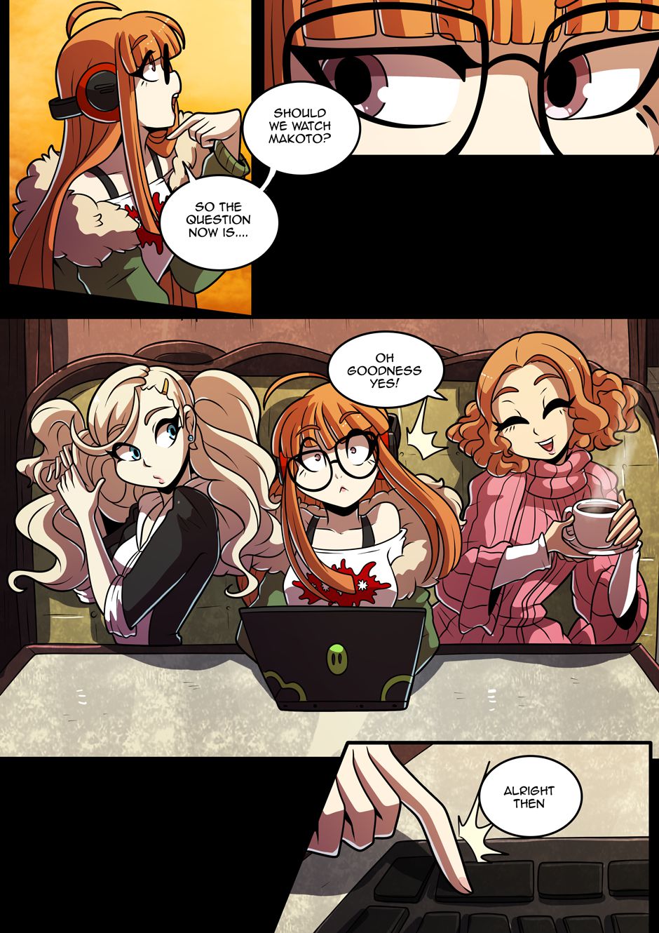 Joker’s Test of Endurance (Persona 5) [Kinkymation] 1 . Joker's Test of Endurance - Chapter 1 (Persona 5) [Kinkymation] – page 28