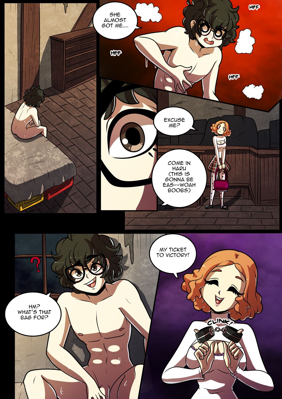 Joker’s Test of Endurance (Persona 5) [Kinkymation] 1 . Joker's Test of Endurance - Chapter 1 (Persona 5) [Kinkymation] – page 55