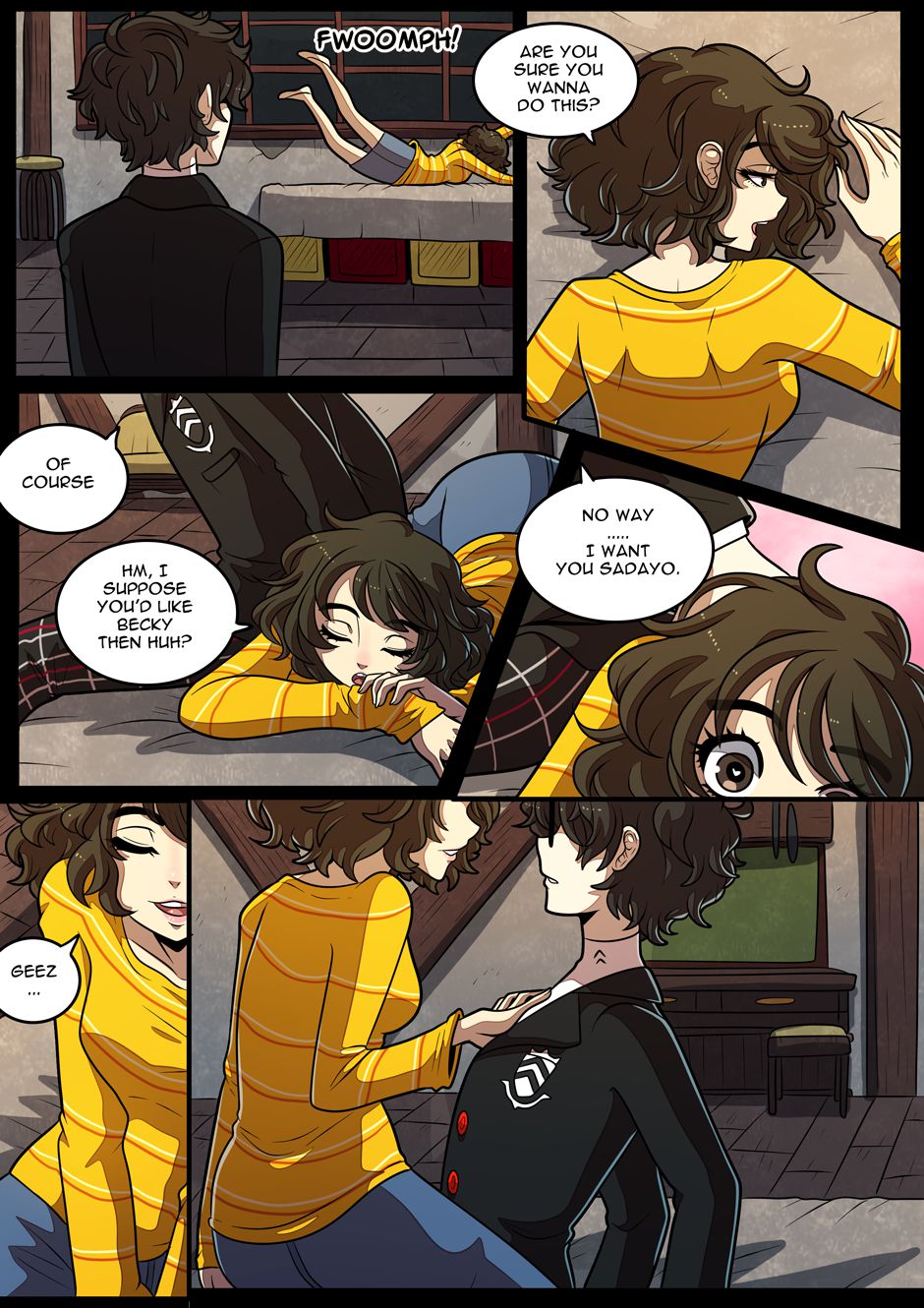 Joker’s Test of Endurance (Persona 5) [Kinkymation] 2 . Joker's Test of Endurance - Chapter 2 (Persona 5) [Kinkymation] – page 10