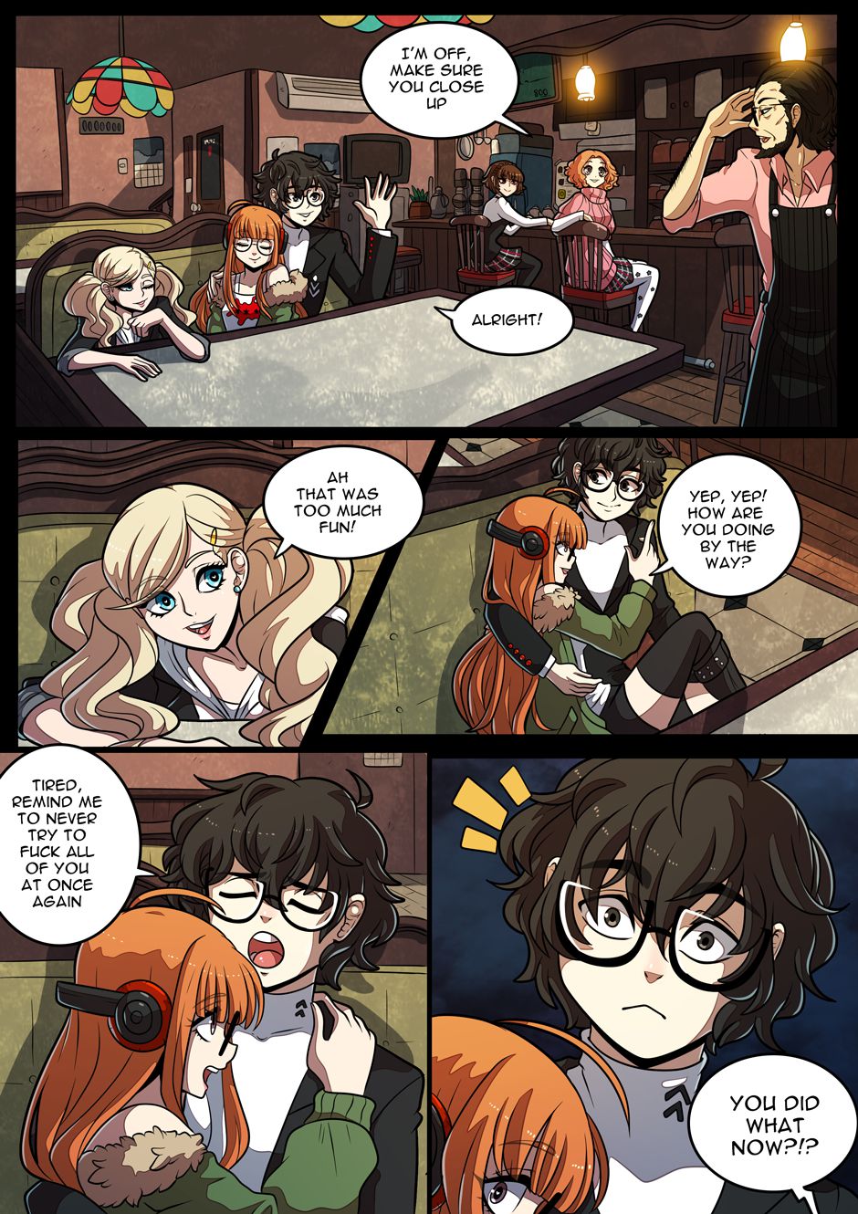 Joker’s Test of Endurance (Persona 5) [Kinkymation] 2 . Joker's Test of Endurance - Chapter 2 (Persona 5) [Kinkymation] – page 3