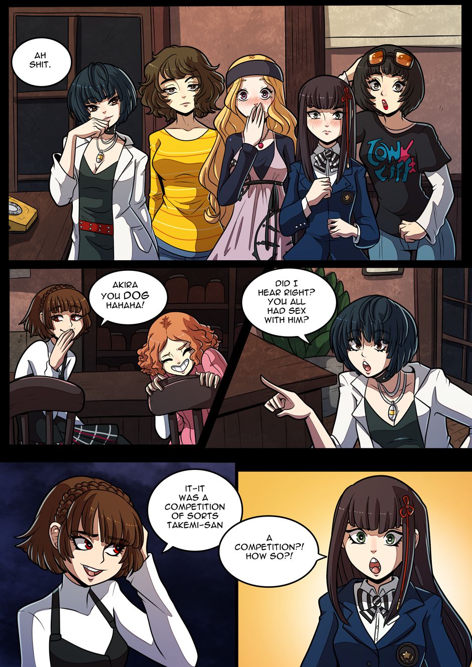 Joker’s Test of Endurance (Persona 5) [Kinkymation] 2 . Joker's Test of Endurance - Chapter 2 (Persona 5) [Kinkymation] – page 4